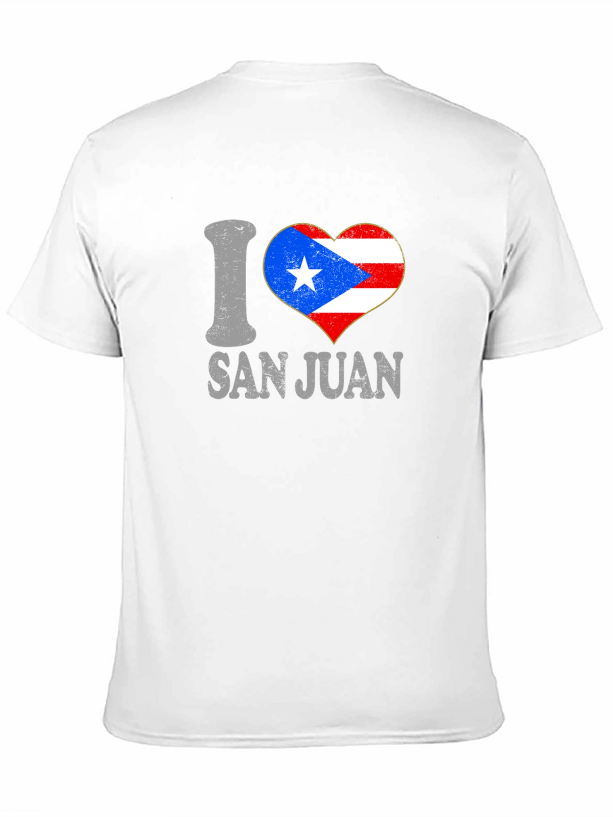 I Heart San Juan T-Shirt Puerto Rico Flag