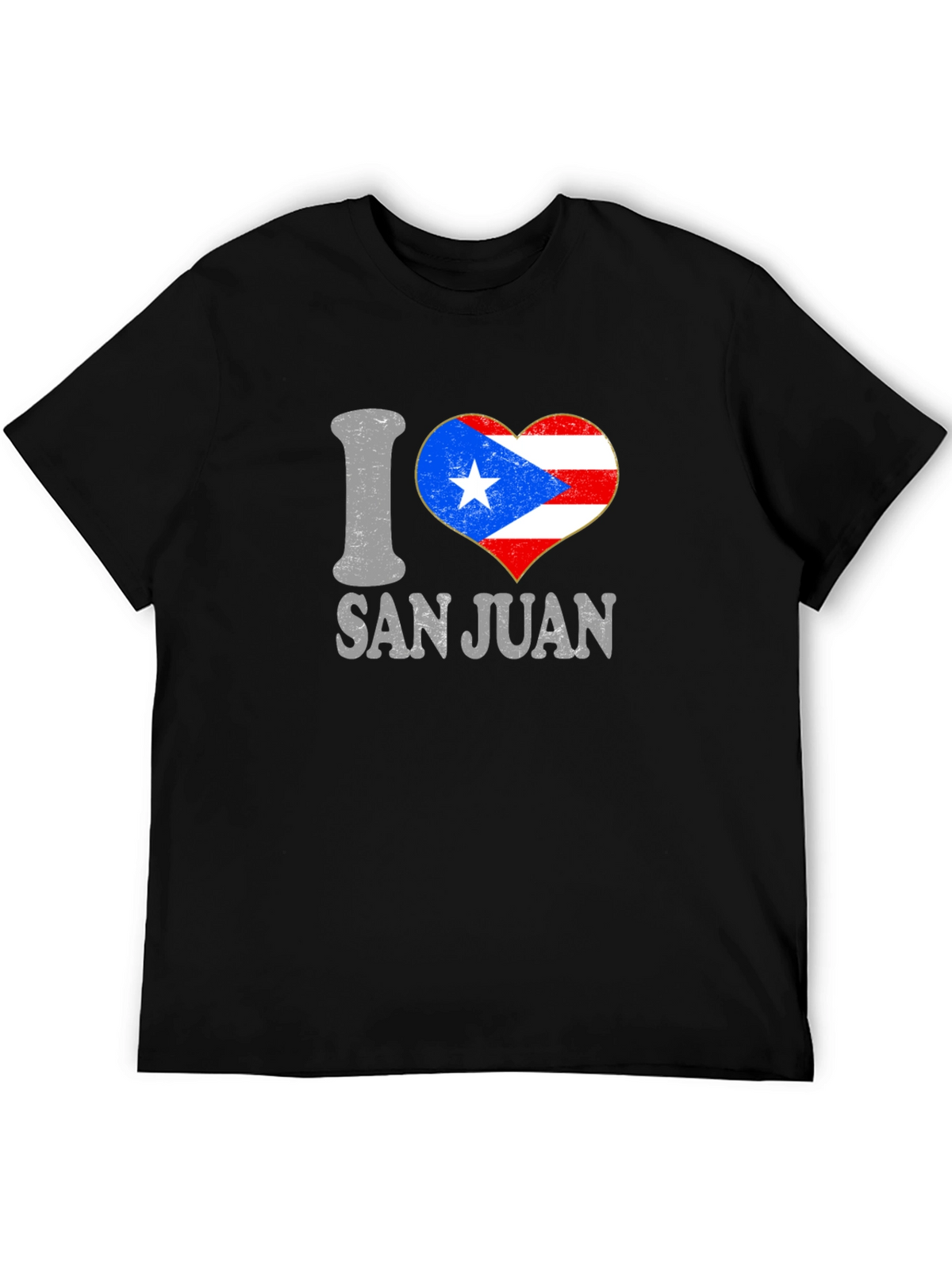 I Heart San Juan T-Shirt Puerto Rico Flag