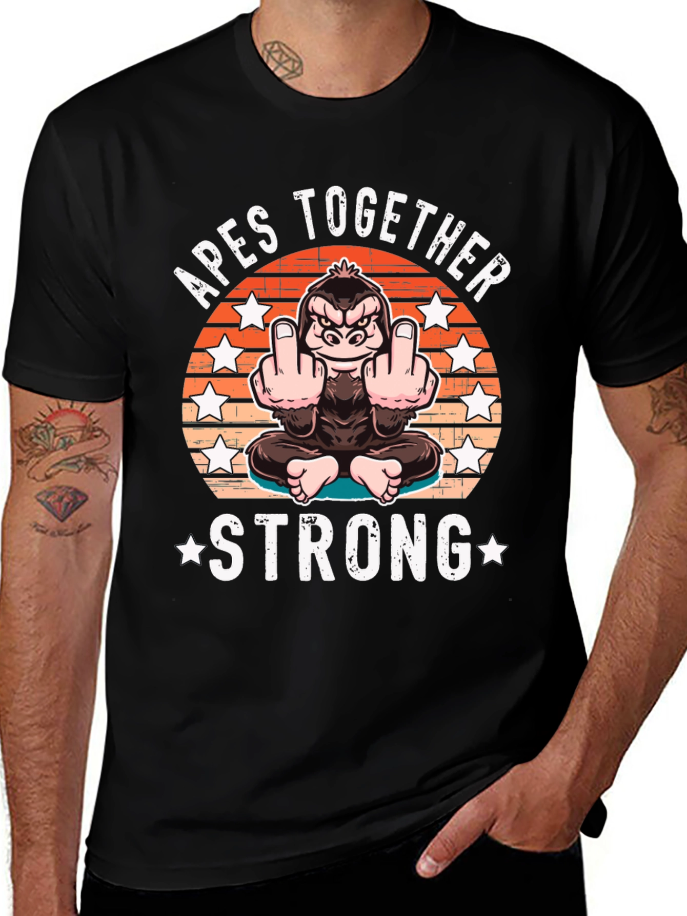 Apes Together Strong Graphic Tee