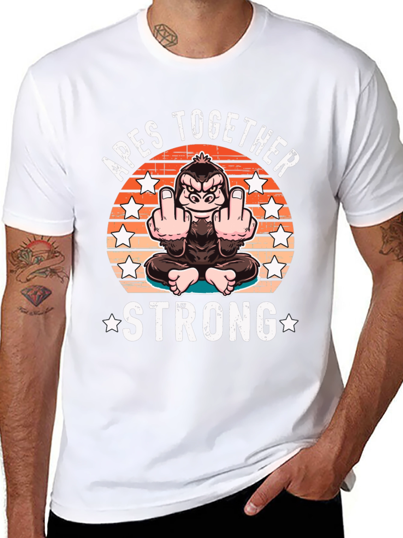 Apes Together Strong Graphic Tee