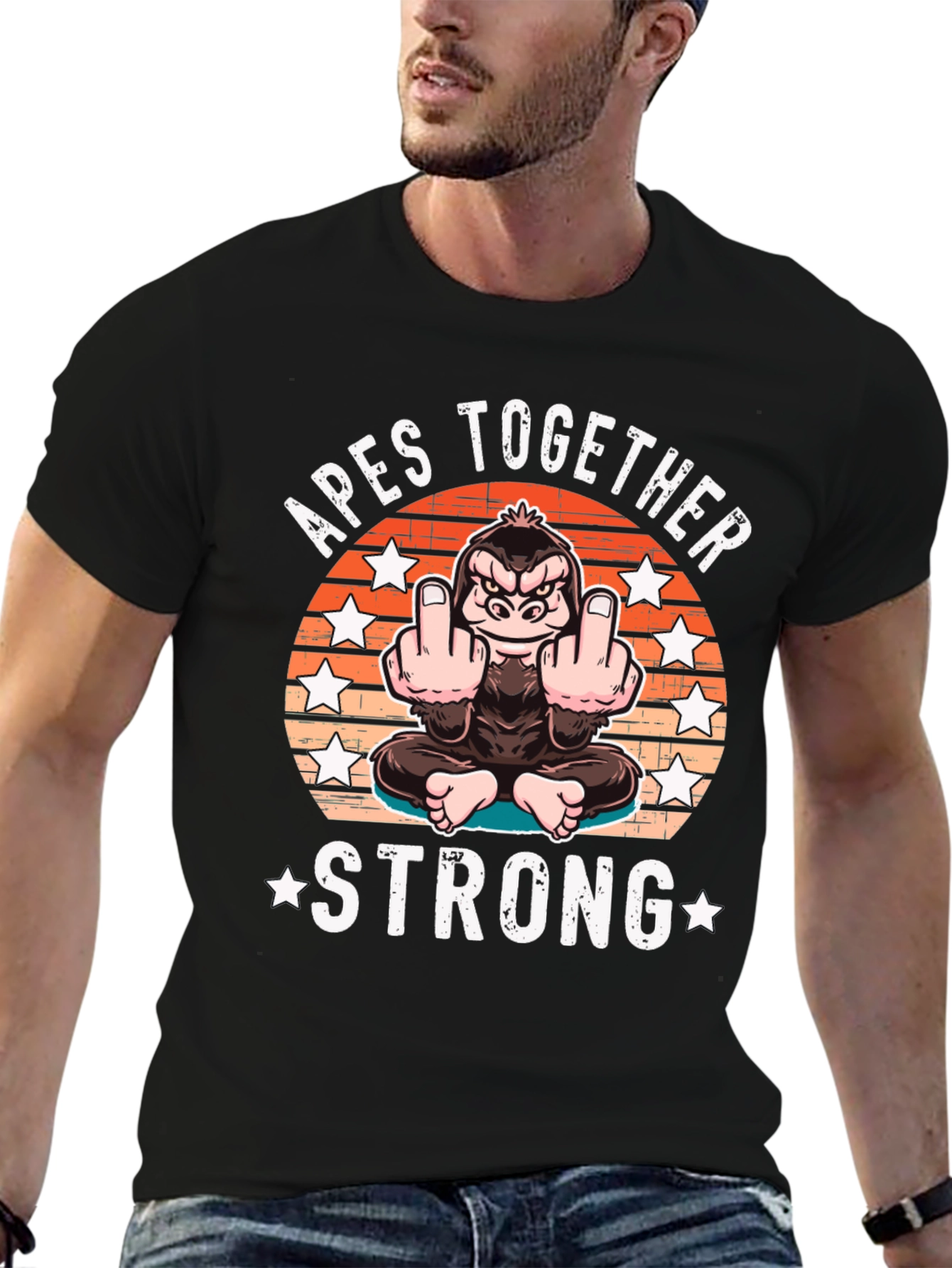 Apes Together Strong Graphic Tee
