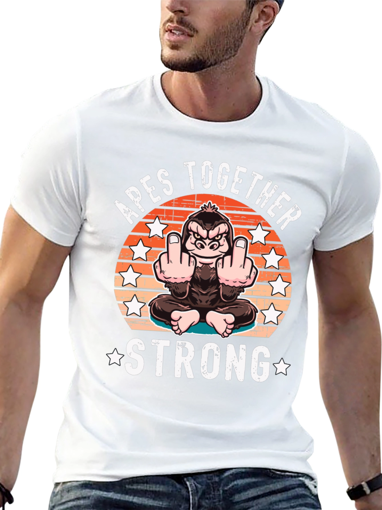 Apes Together Strong Graphic Tee