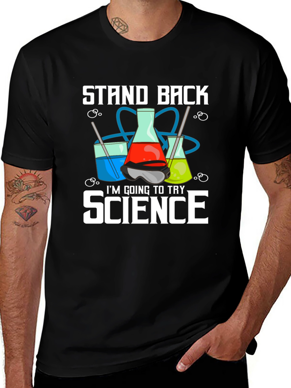 Stand Back Im Going to Try Science T-Shirt