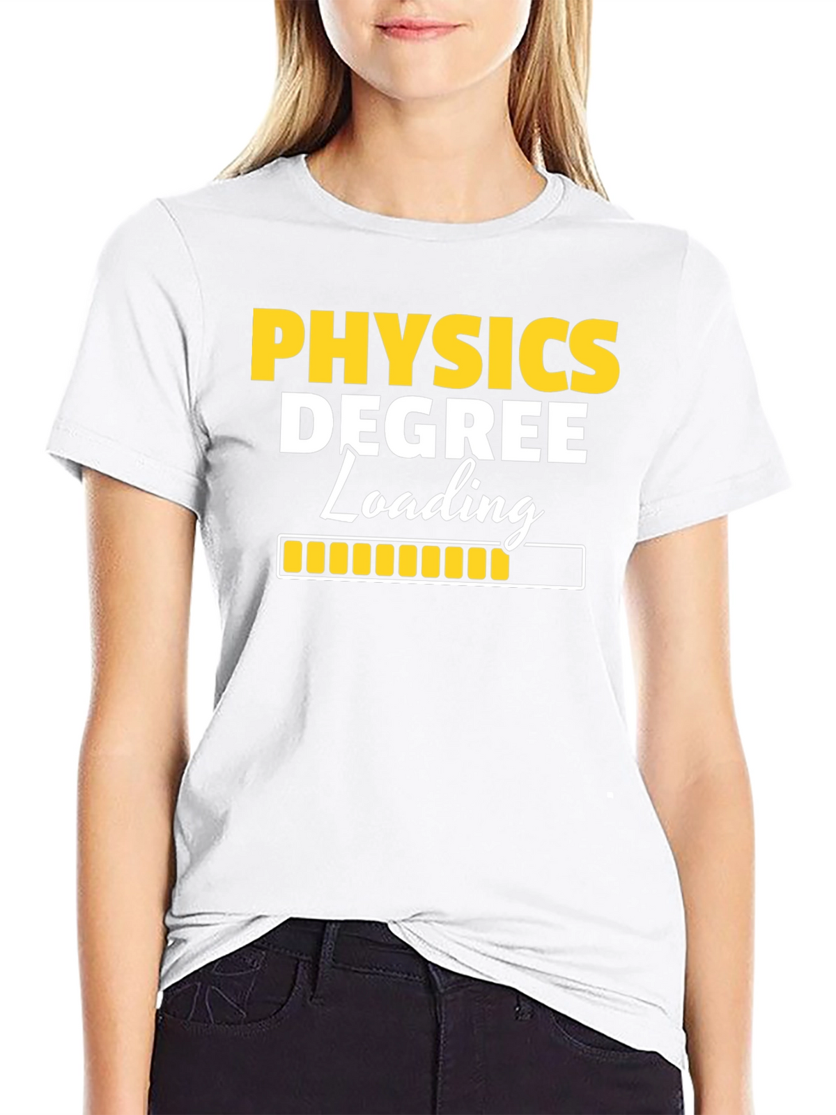 Physics Degree Loading T-Shirt - Funny Student Tee