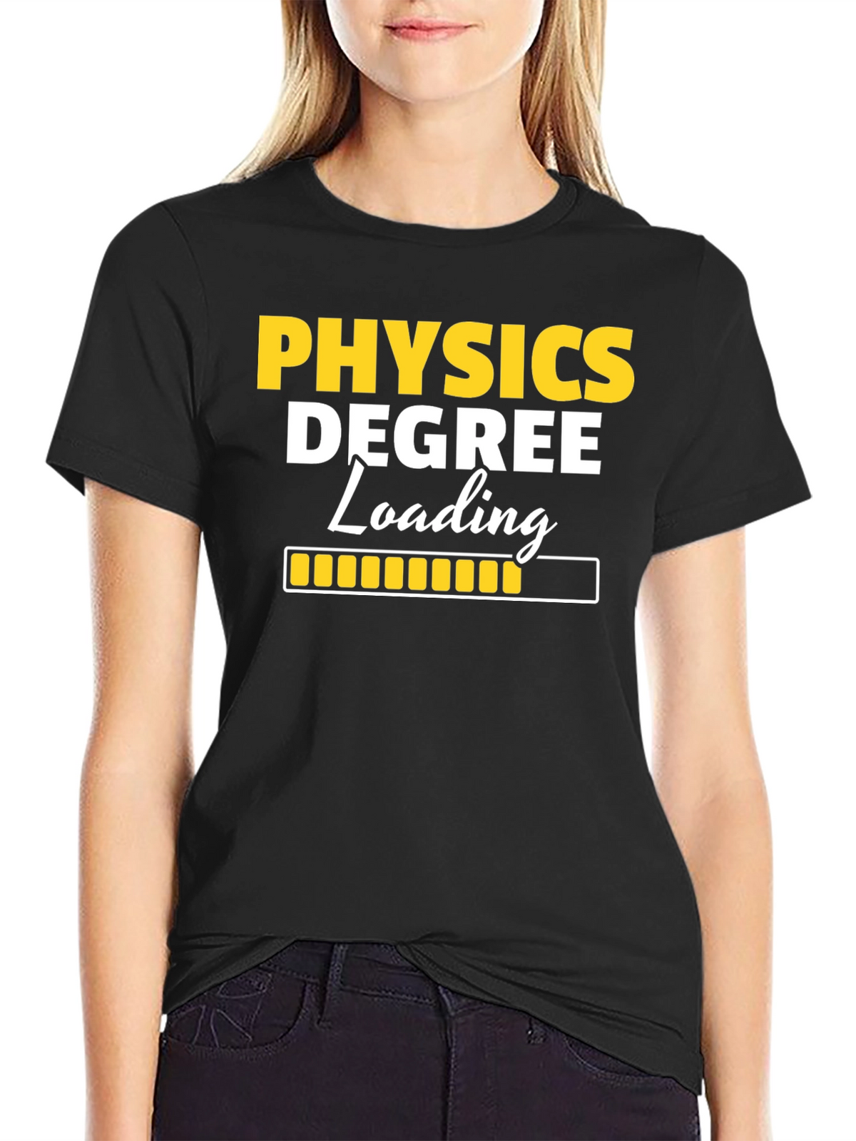 Physics Degree Loading T-Shirt - Funny Student Tee