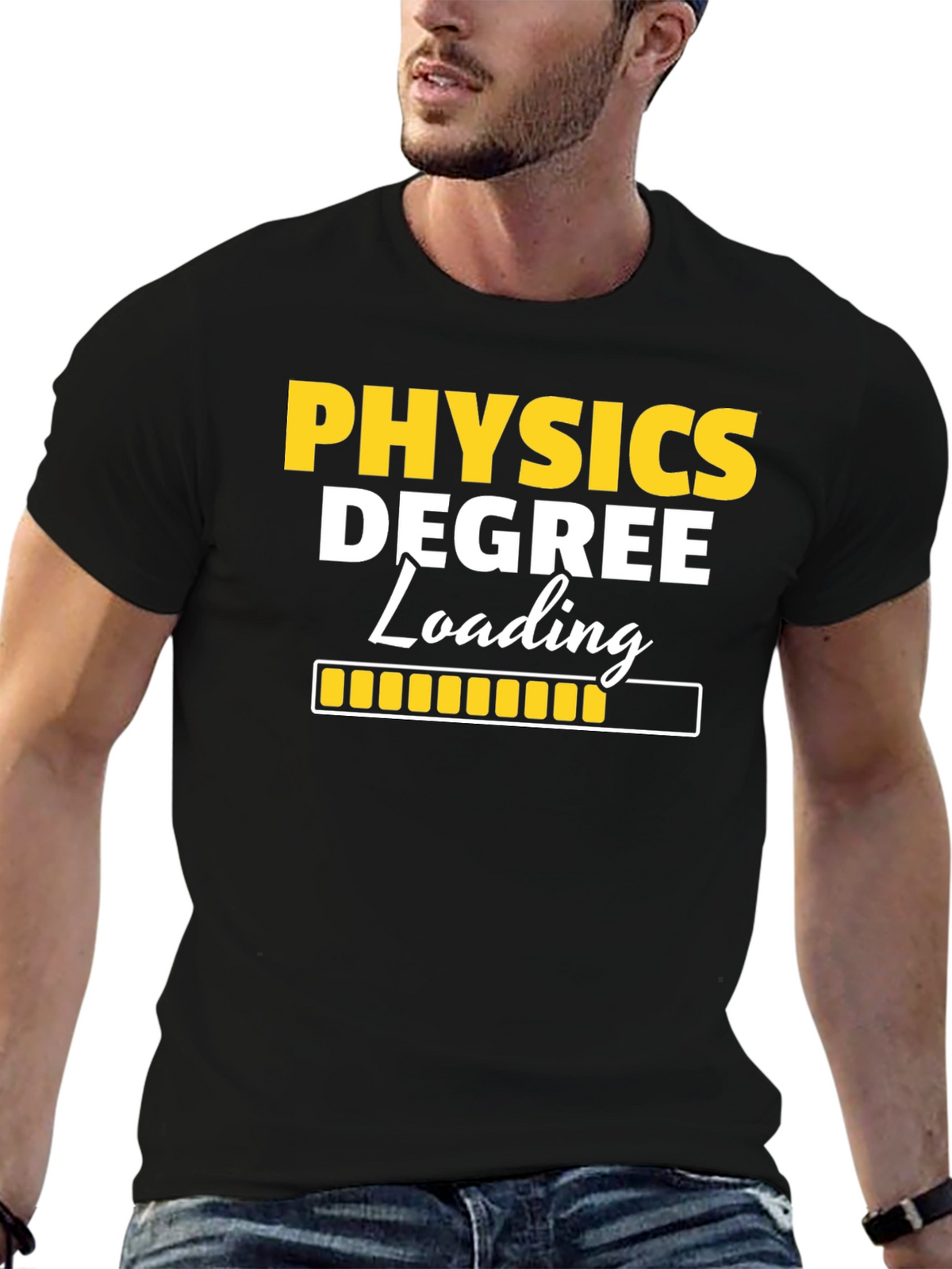 Physics Degree Loading T-Shirt - Funny Student Tee
