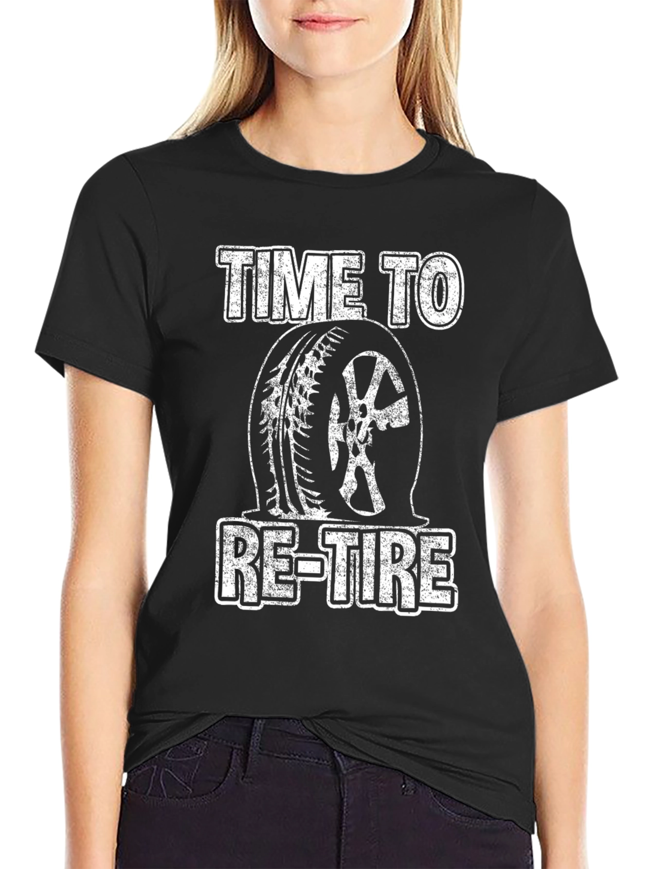 Time to Re-Tire Funny Mechanic T-Shirt