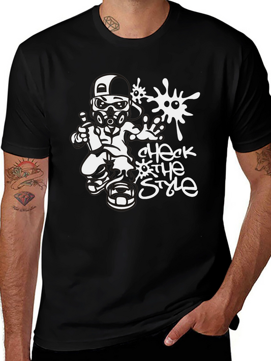 Cool Graphic Tee - Check the Style