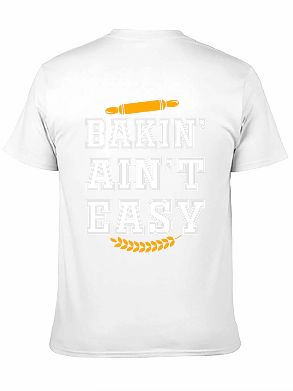Baking Aint Easy Black T-Shirt