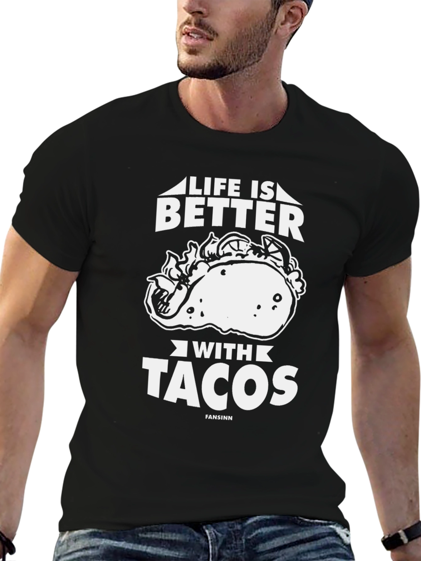 Life is Better with Tacos Graphic T-Shirt