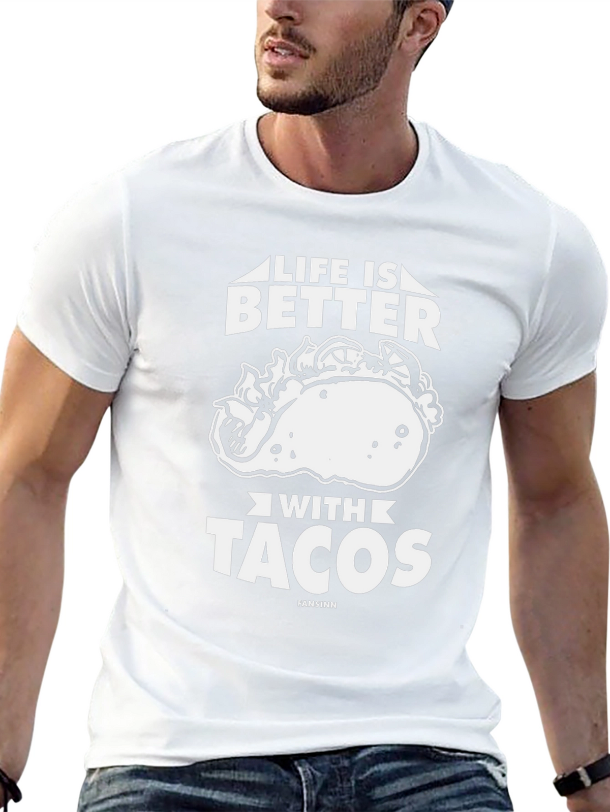 Life is Better with Tacos Graphic T-Shirt