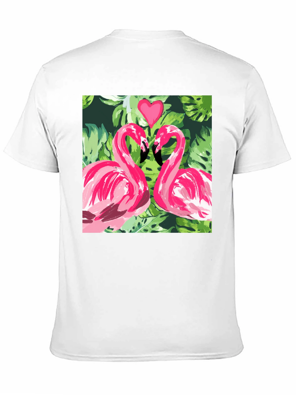 Flamingo Love Tee - Tropical T-Shirt