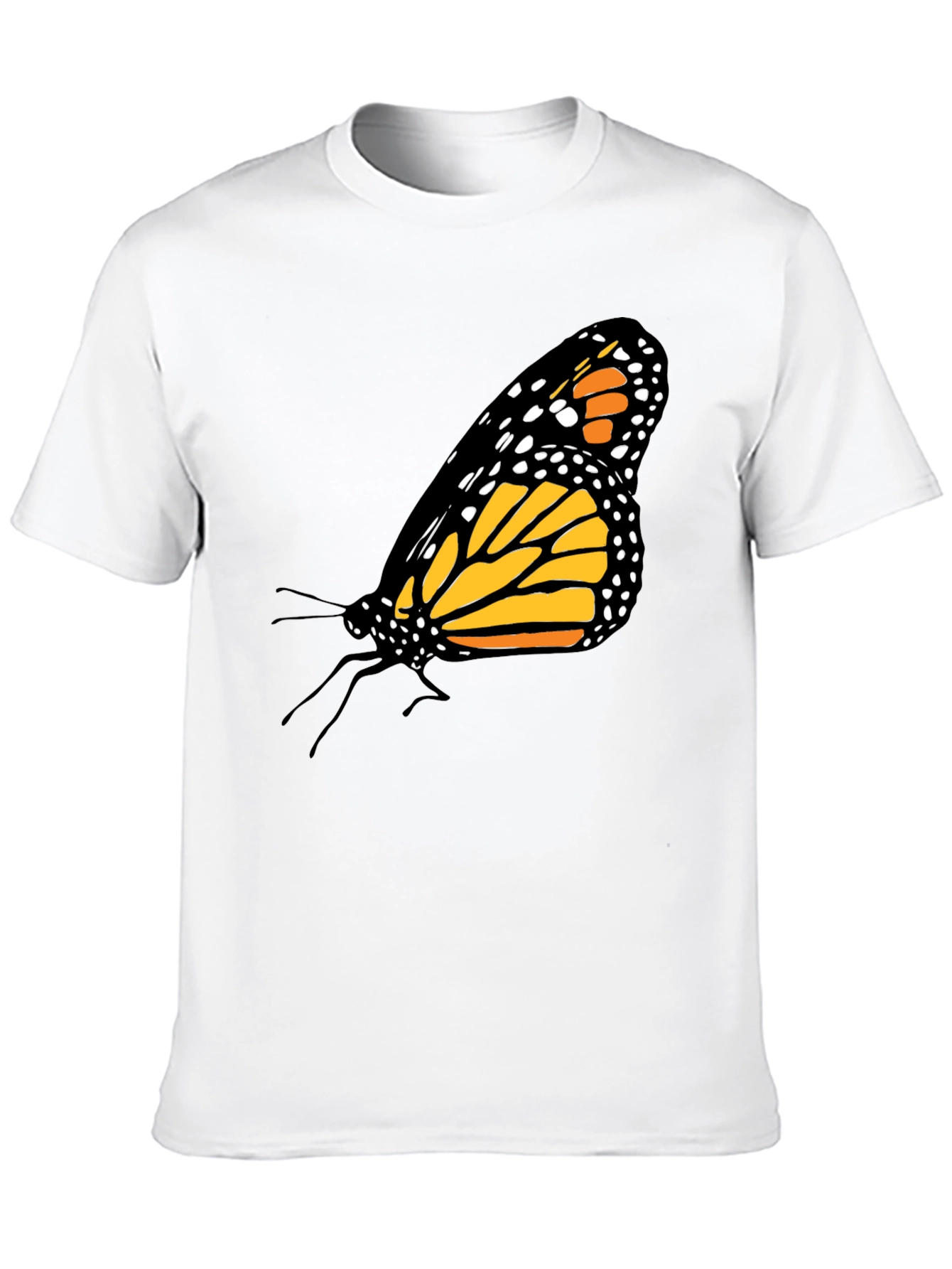 Butterfly Graphic Black T-Shirt