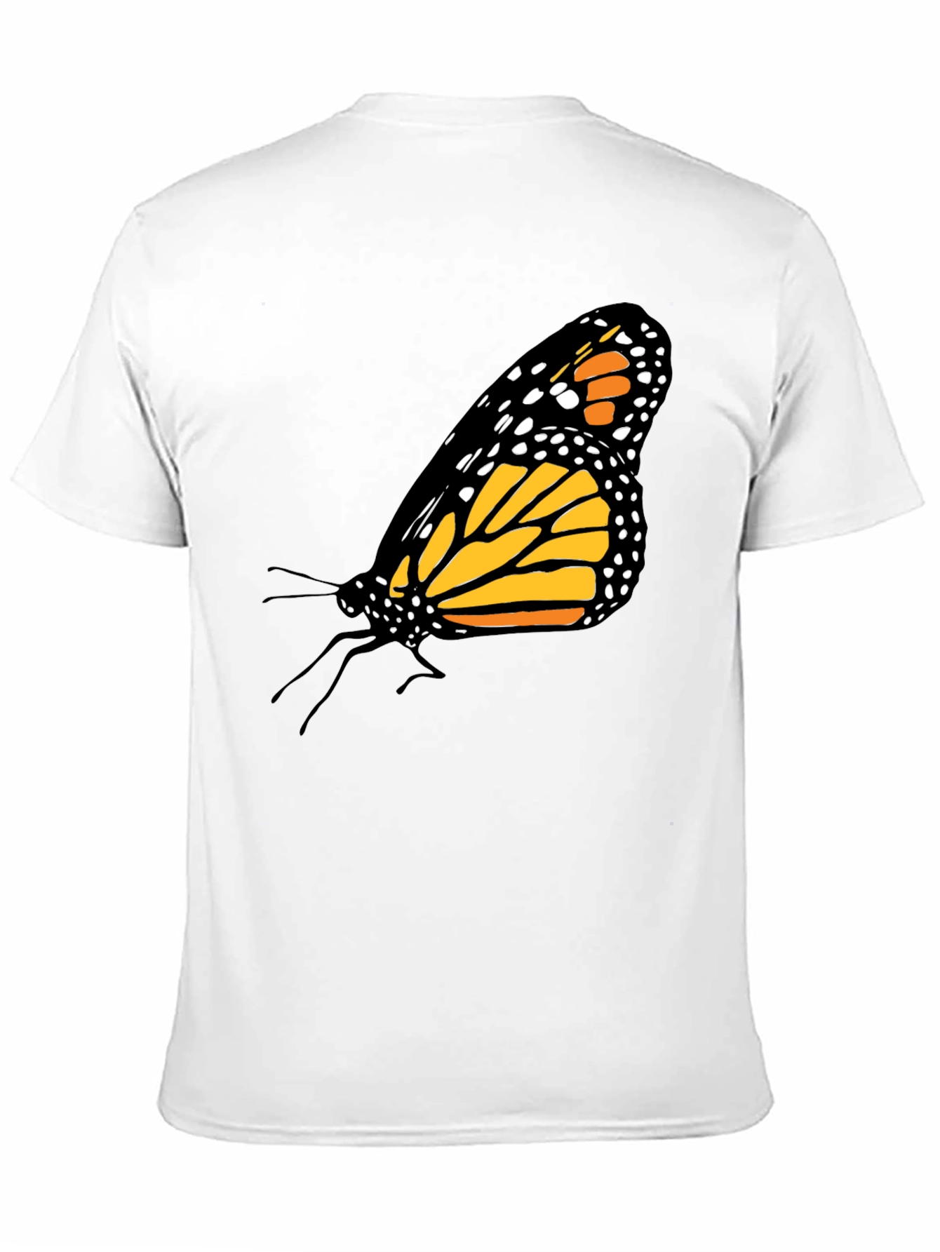 Butterfly Graphic Black T-Shirt