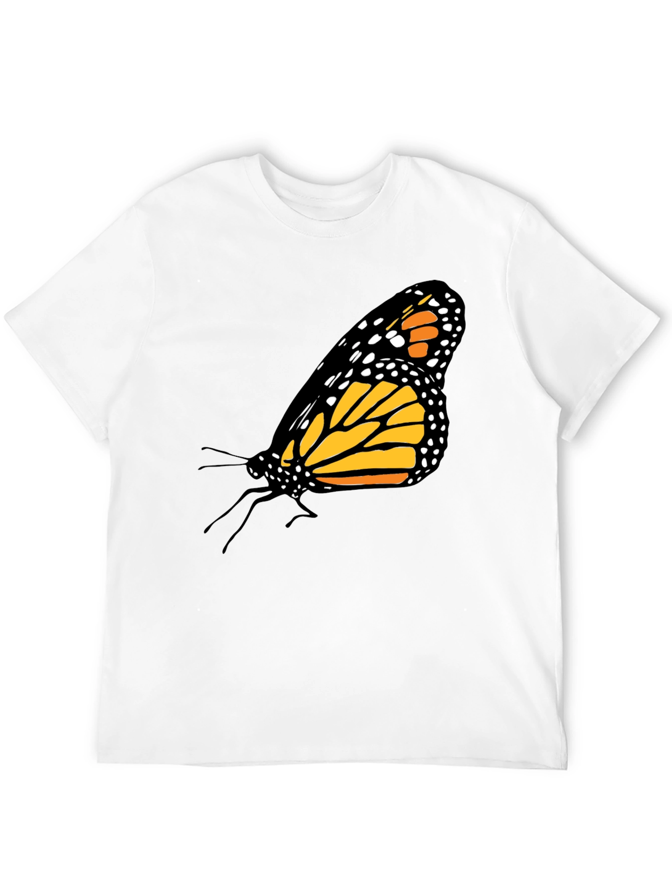 Butterfly Graphic Black T-Shirt