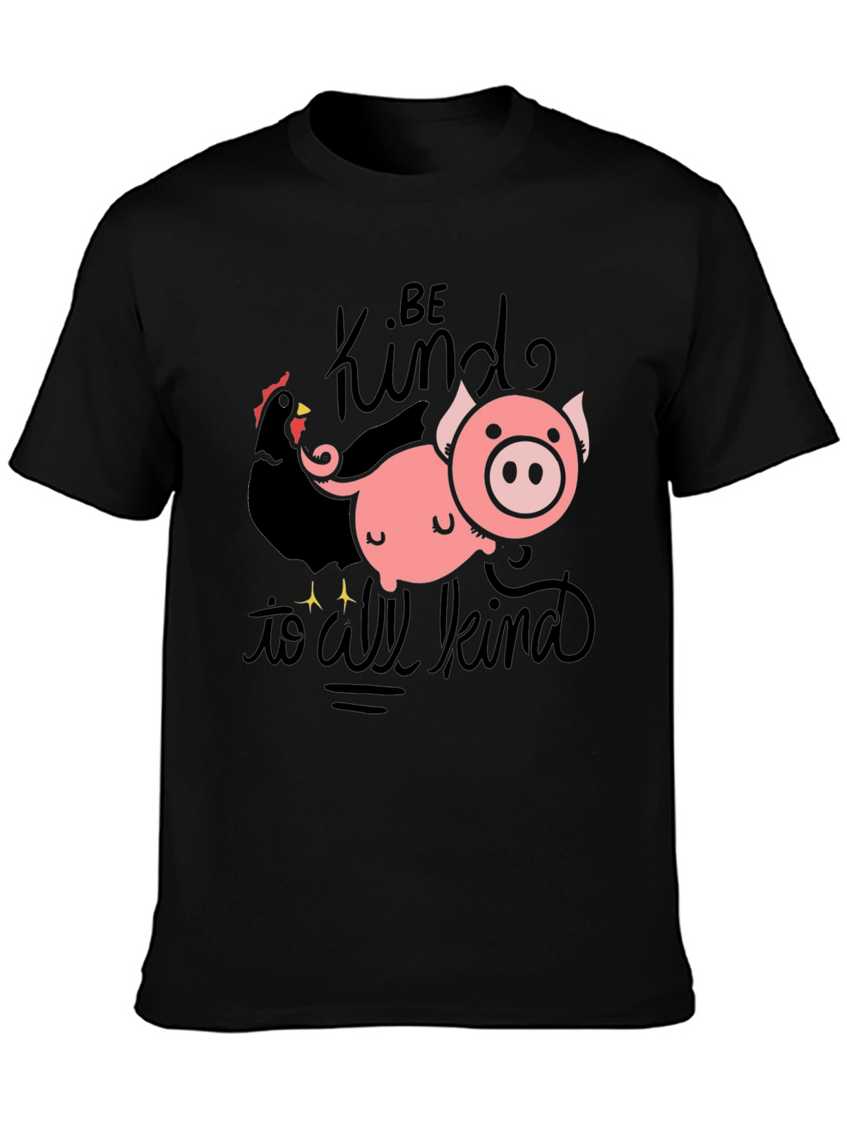 Be Kind to All Kind Black T-Shirt