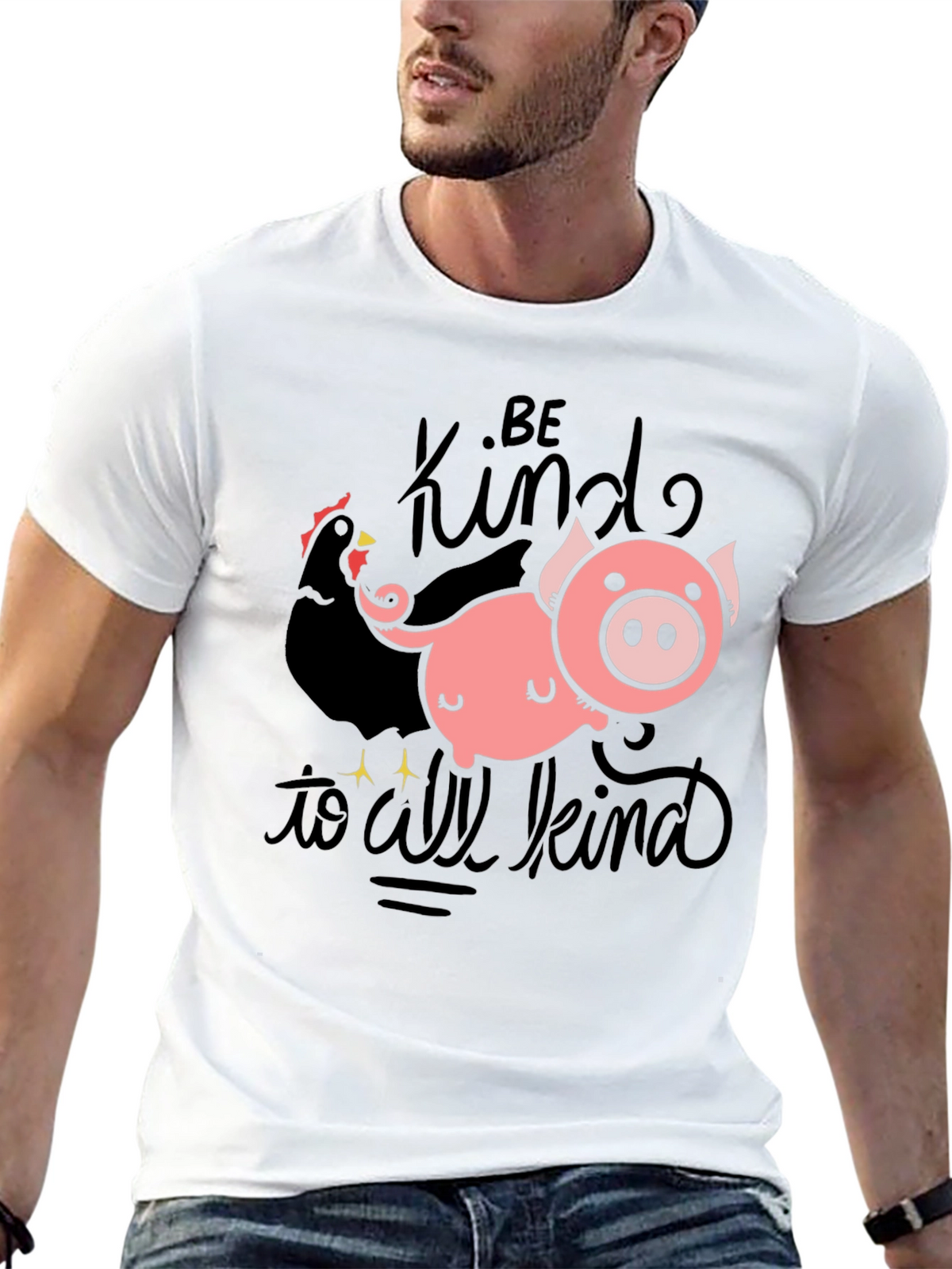Be Kind to All Kind Black T-Shirt