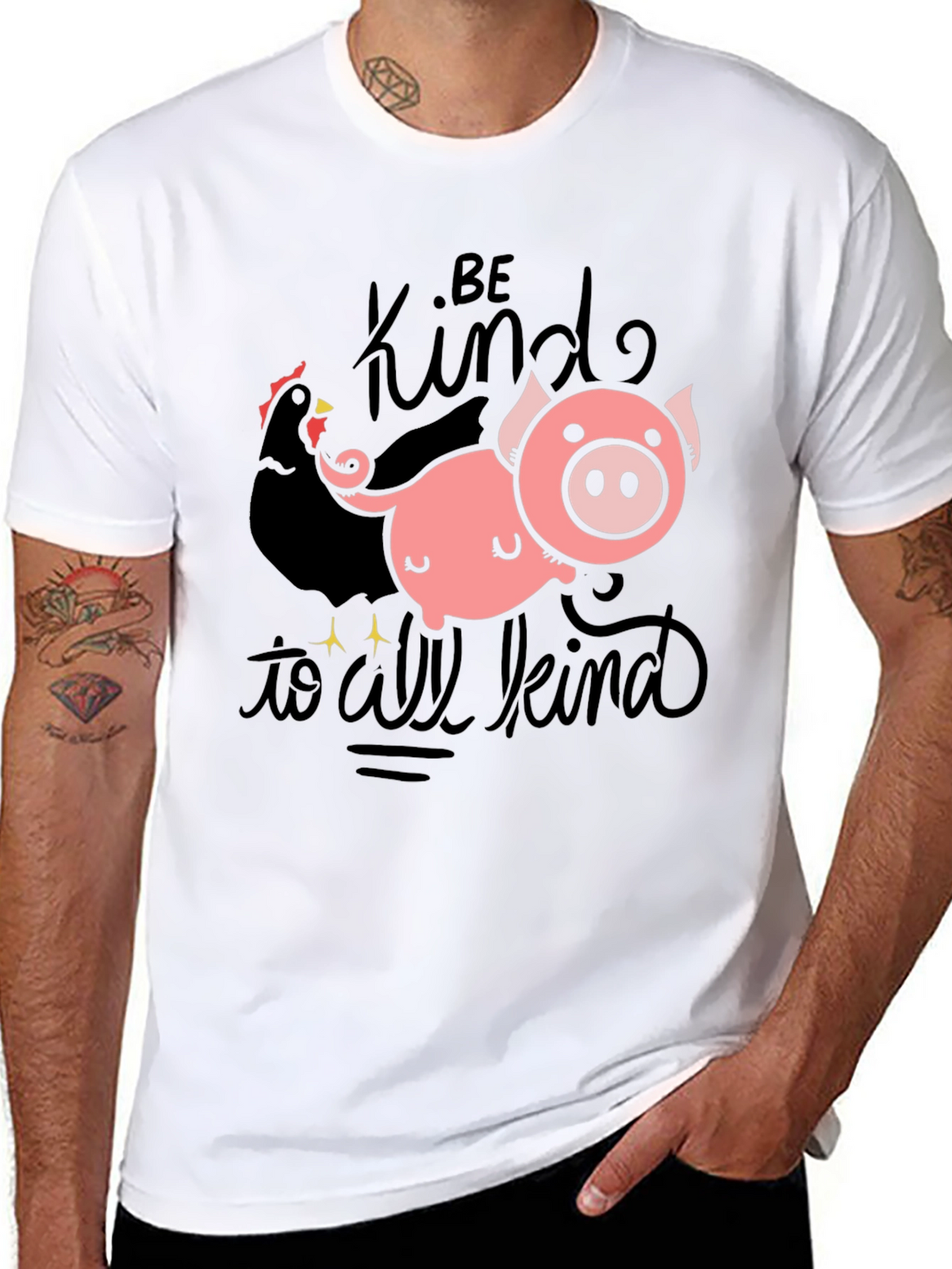 Be Kind to All Kind Black T-Shirt