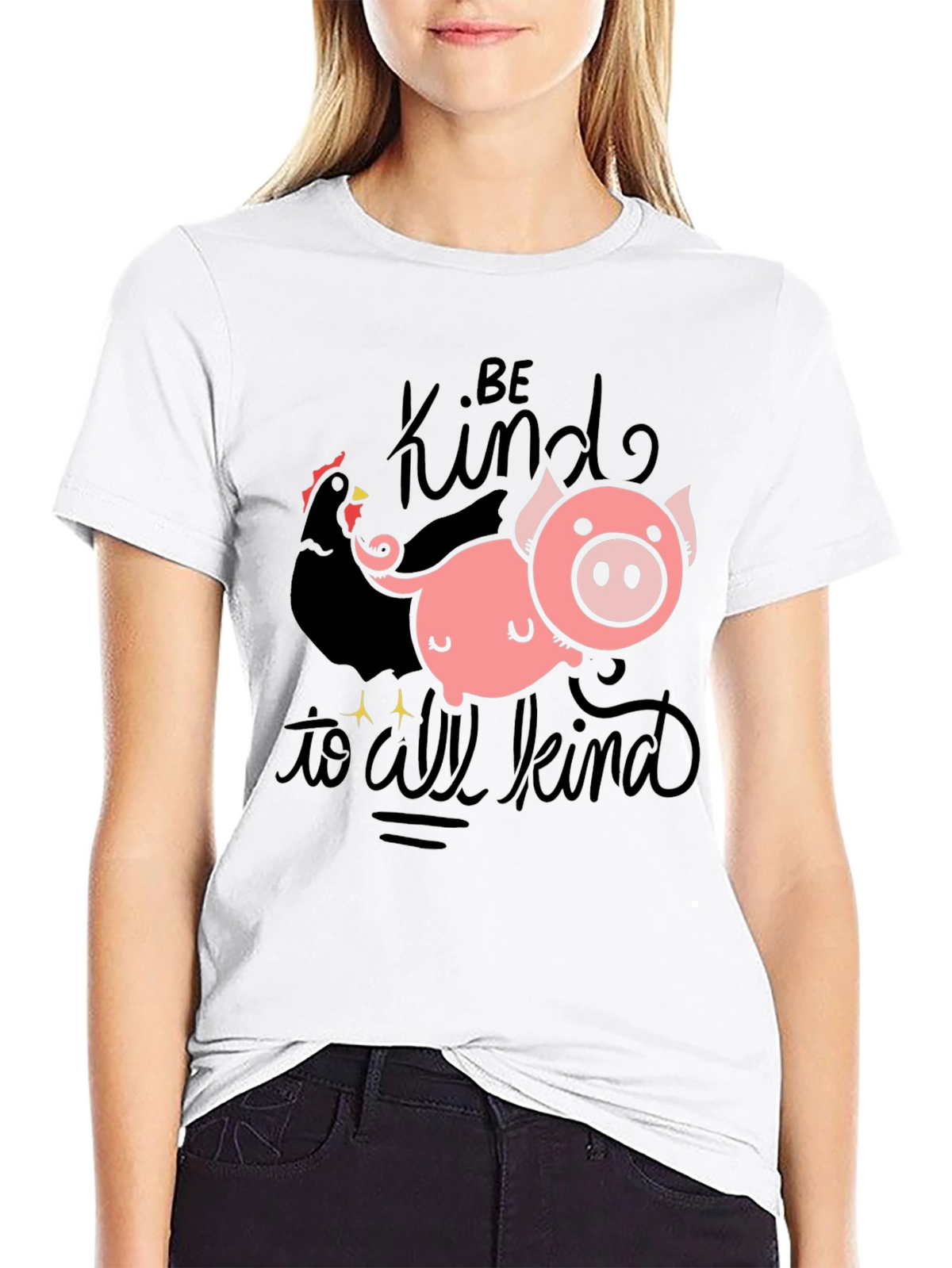 Be Kind to All Kind Black T-Shirt