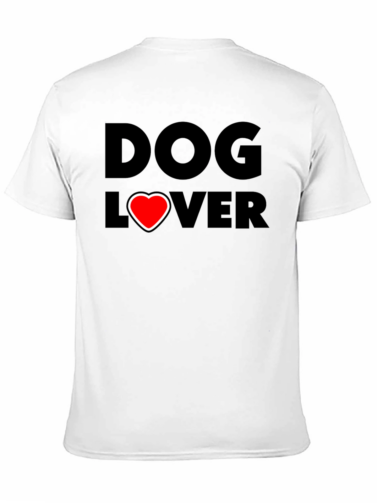 Dog Lover T-Shirt - Heart Graphic Tee