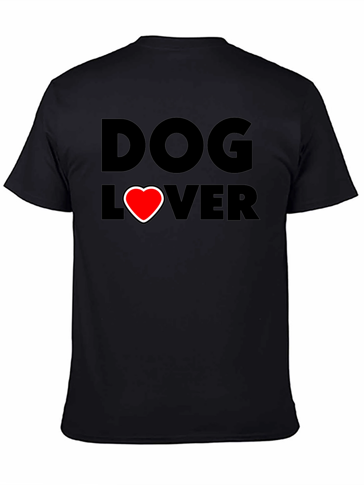 Dog Lover T-Shirt - Heart Graphic Tee