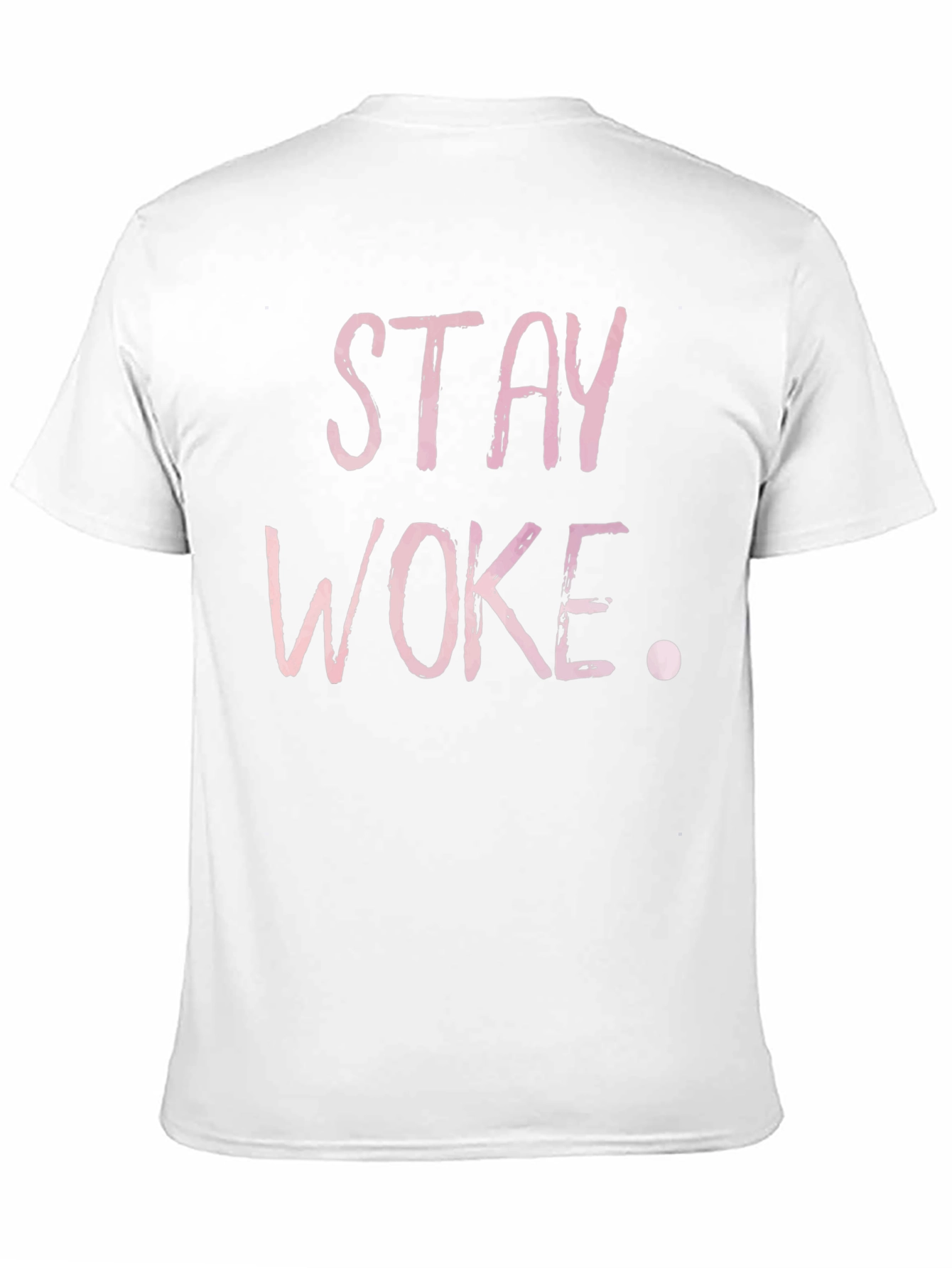 Stay Woke T-Shirt - Black Cotton Tee