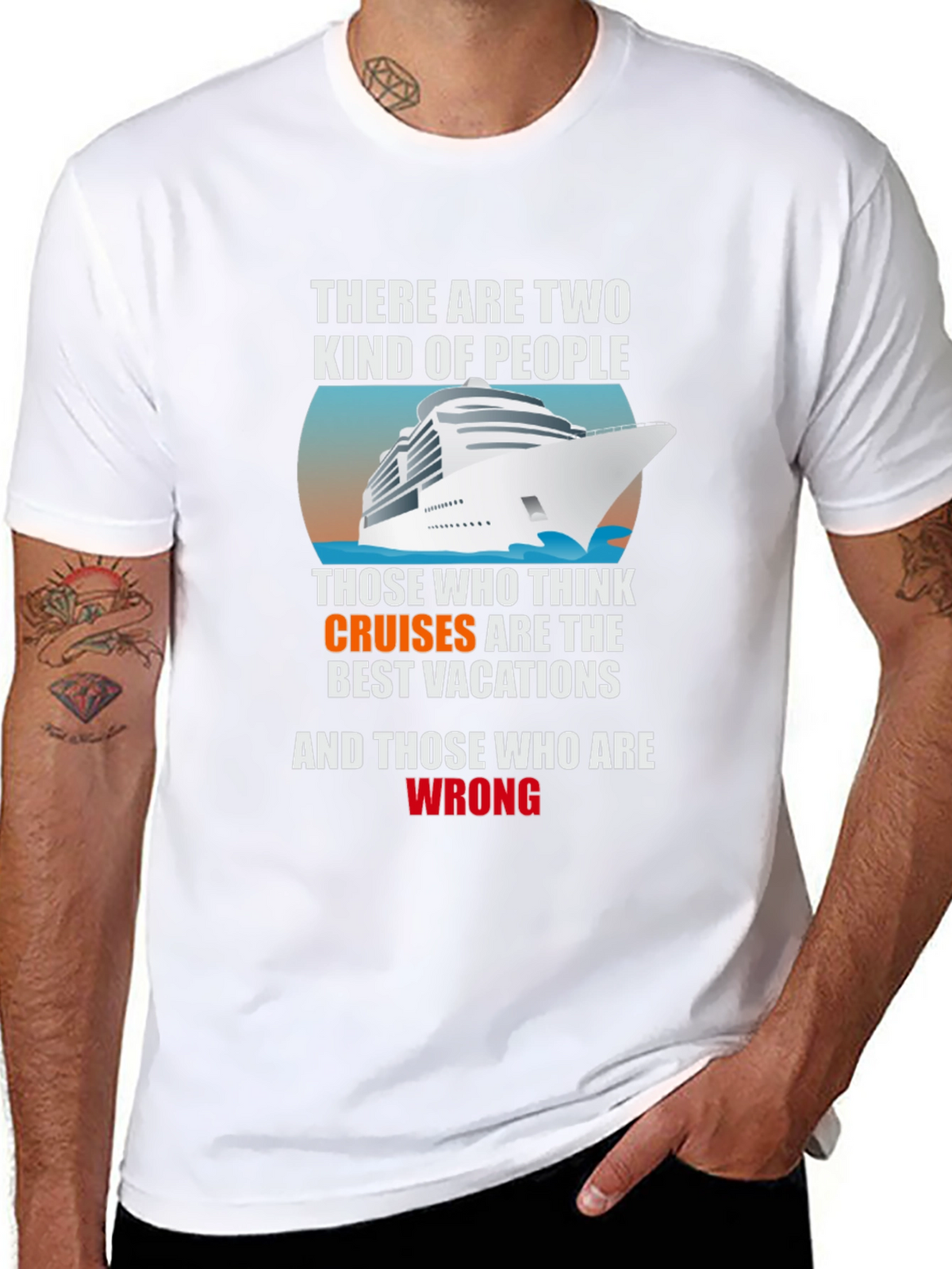 Cruise Vacation T-Shirt: Two Kinds of People Tee