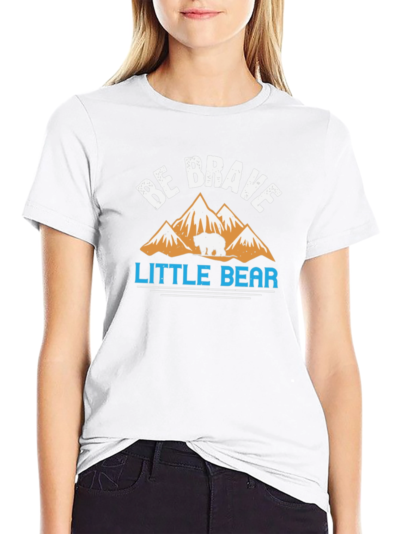 Be Brave Little Bear Graphic Tee