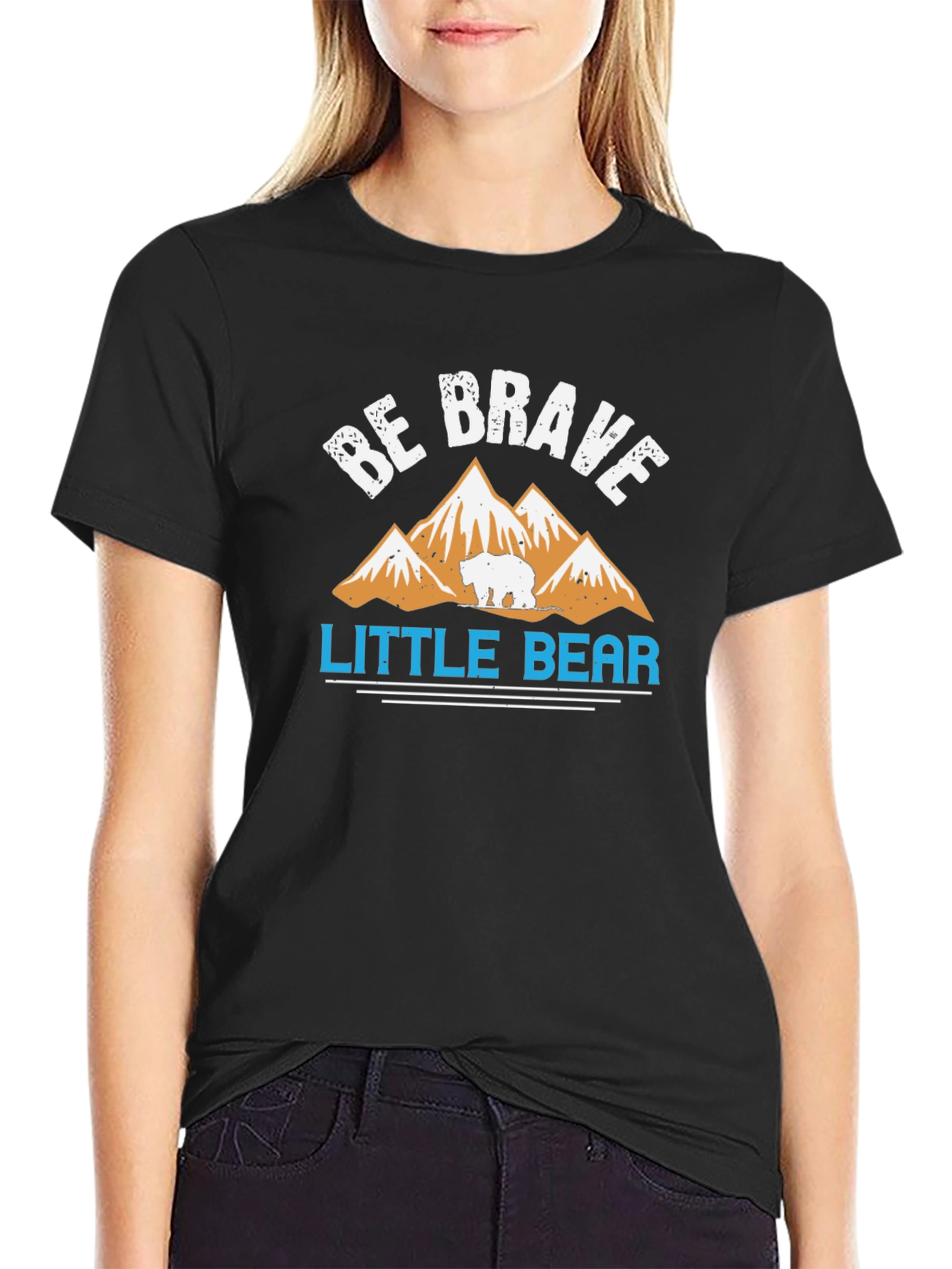 Be Brave Little Bear Graphic Tee