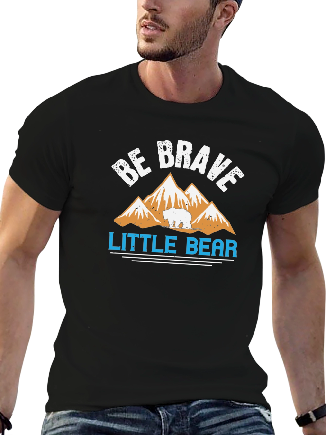 Be Brave Little Bear Graphic Tee