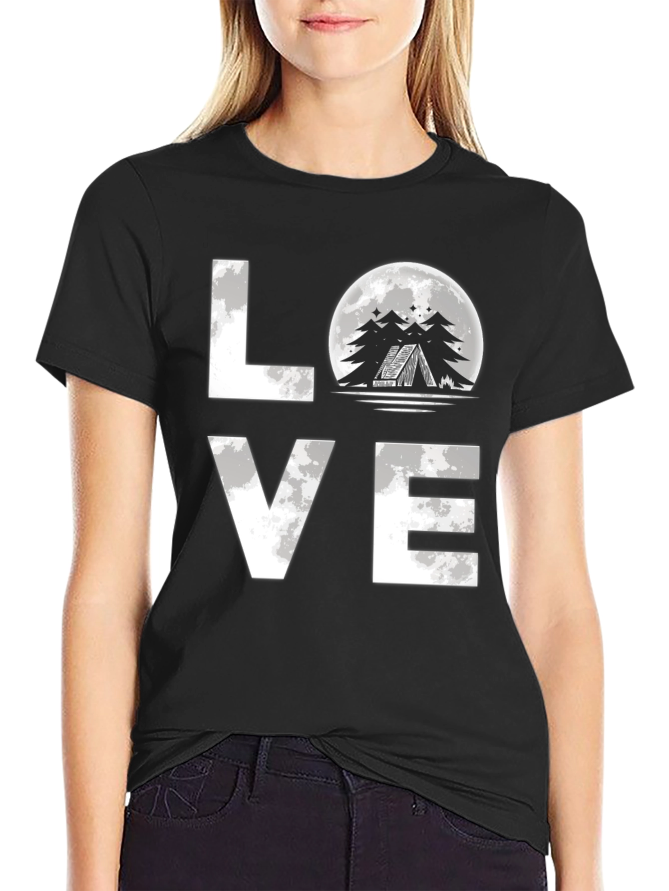 Love Camping T-Shirt - Adventure Awaits!