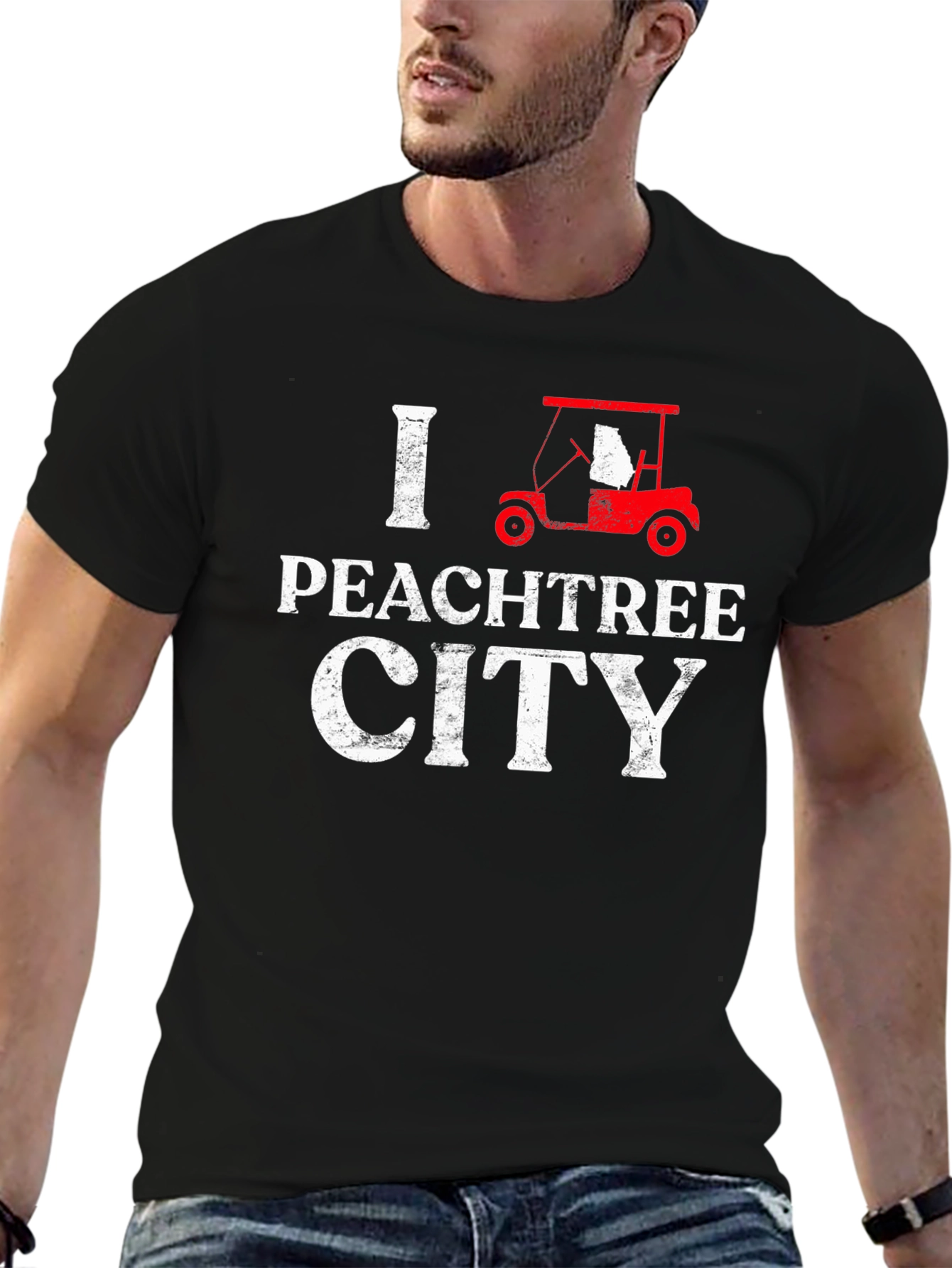 I Love Peachtree City Graphic T-Shirt