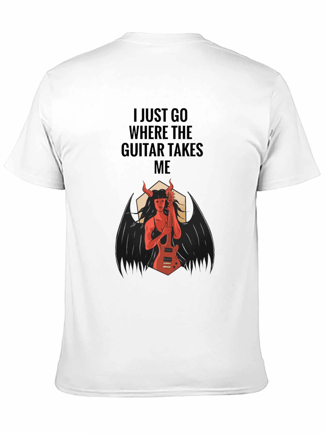 Devil Guitarist Graphic T-Shirt