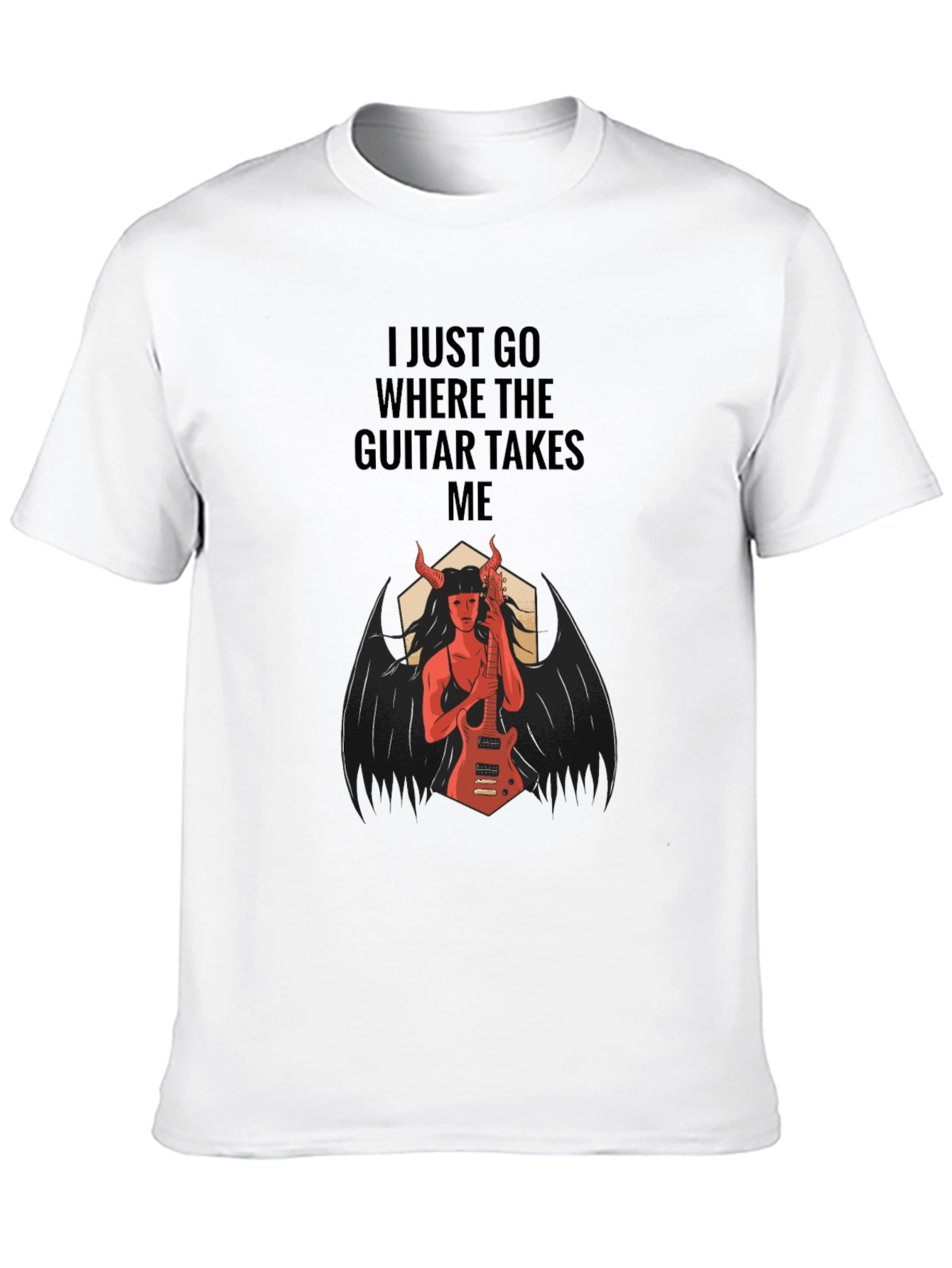 Devil Guitarist Graphic T-Shirt