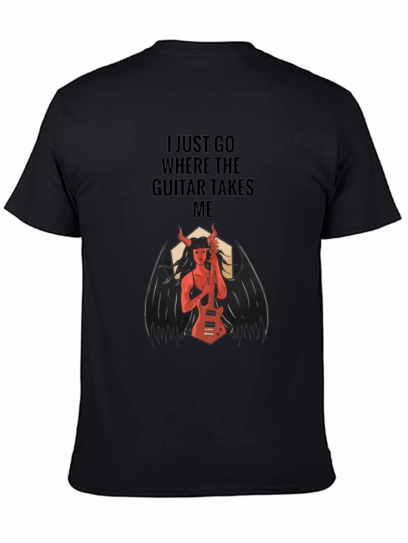 Devil Guitarist Graphic T-Shirt
