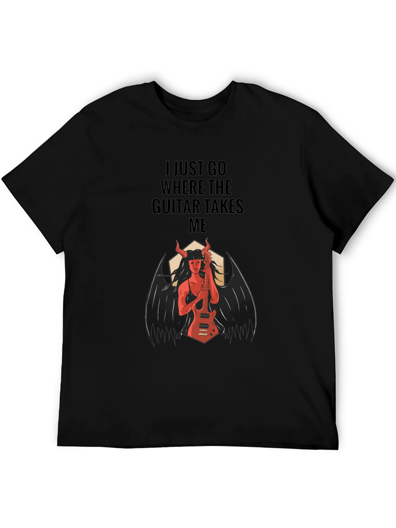 Devil Guitarist Graphic T-Shirt
