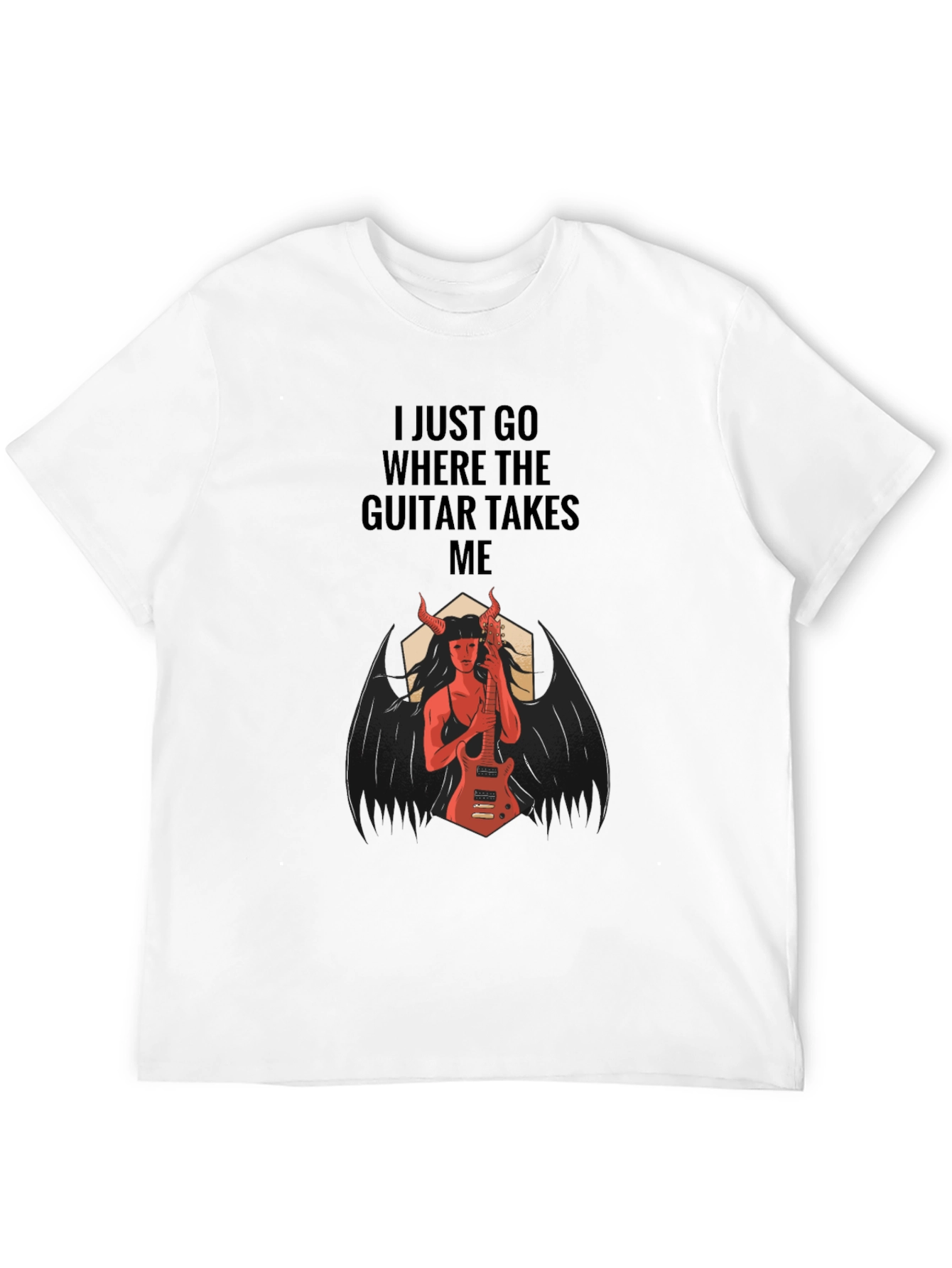 Devil Guitarist Graphic T-Shirt