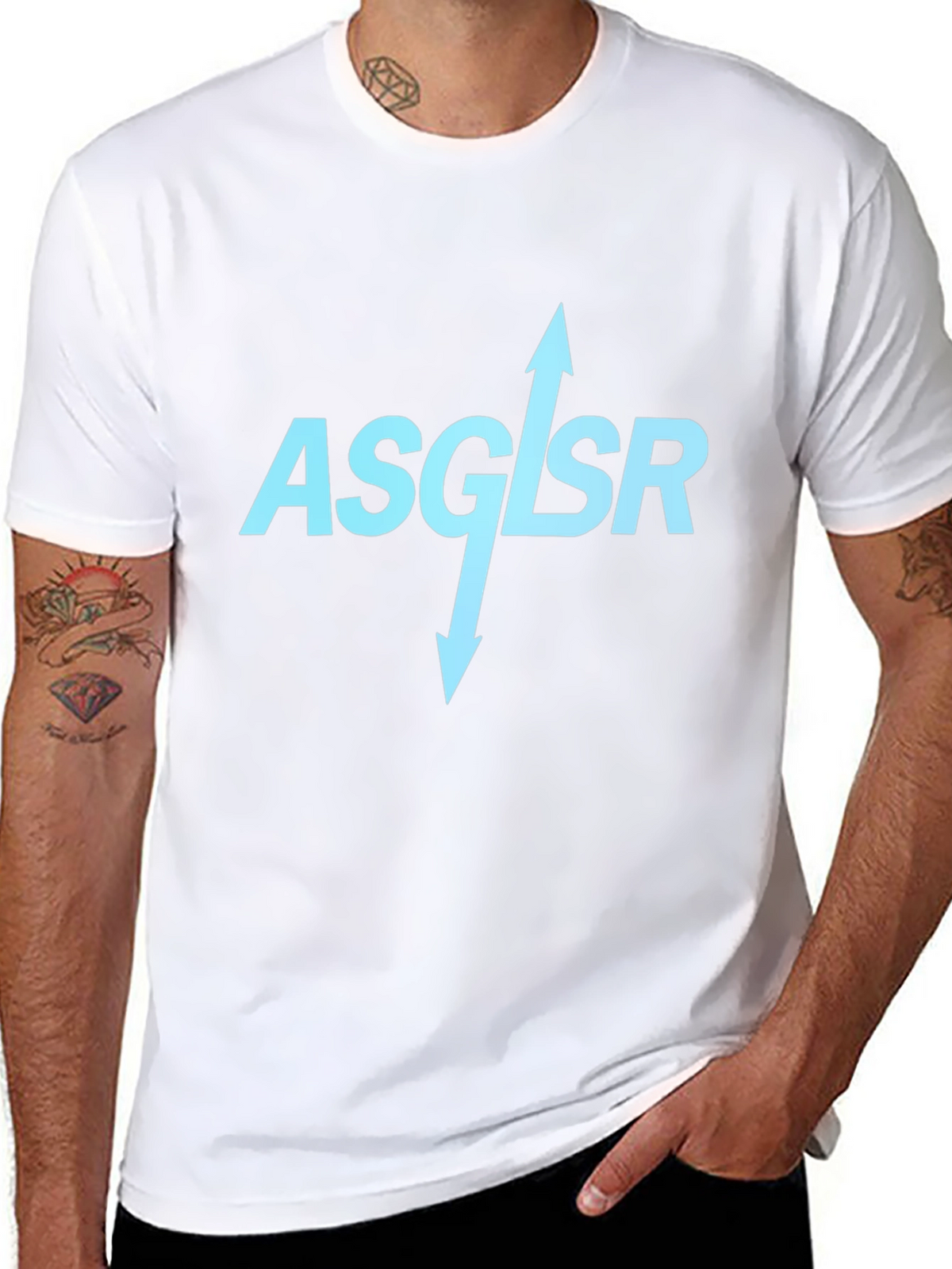 ASGLSR Arrow Graphic T-Shirt - Trendy Casual Wear