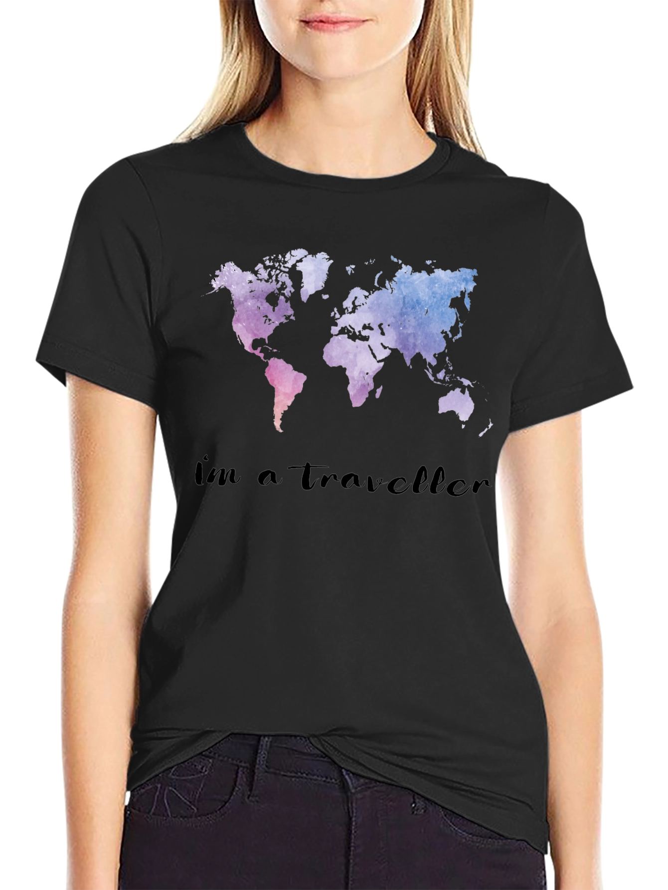 World Map Traveler T-Shirt