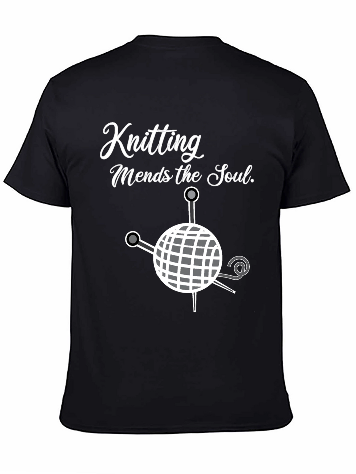 Knitting Mends the Soul T-Shirt