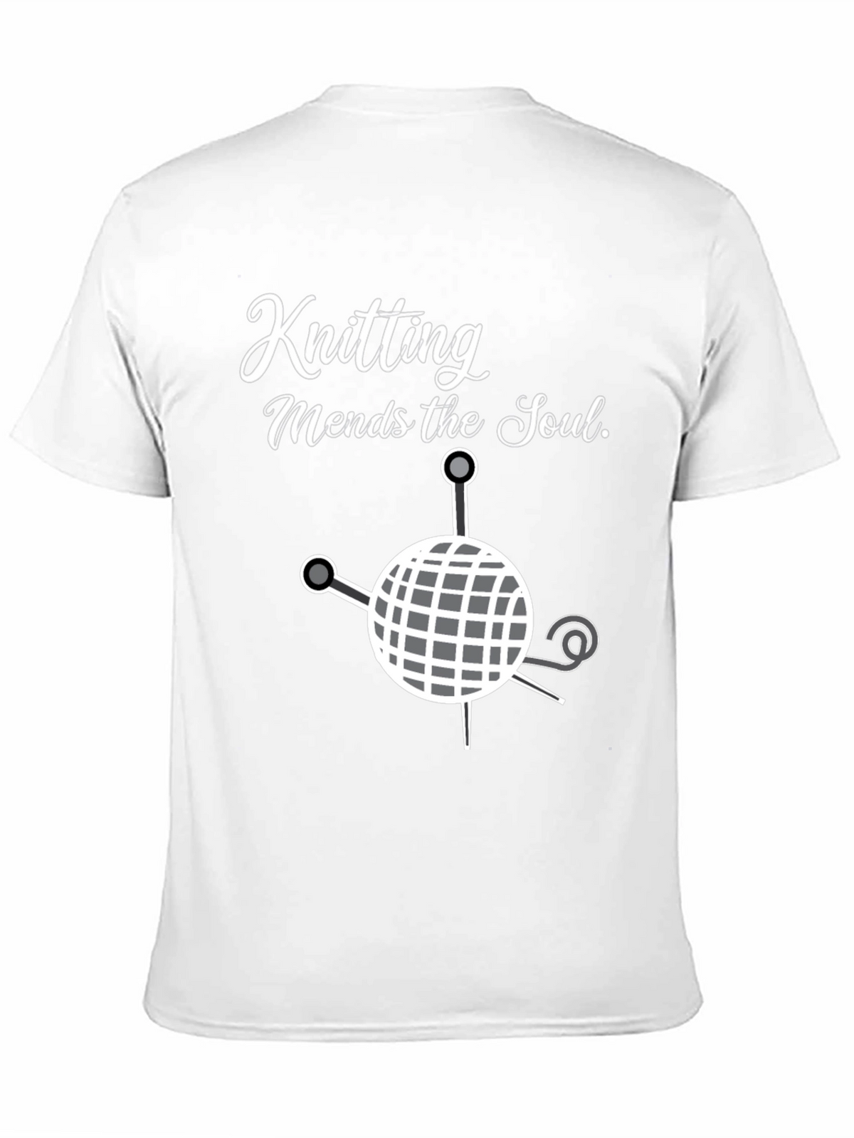 Knitting Mends the Soul T-Shirt