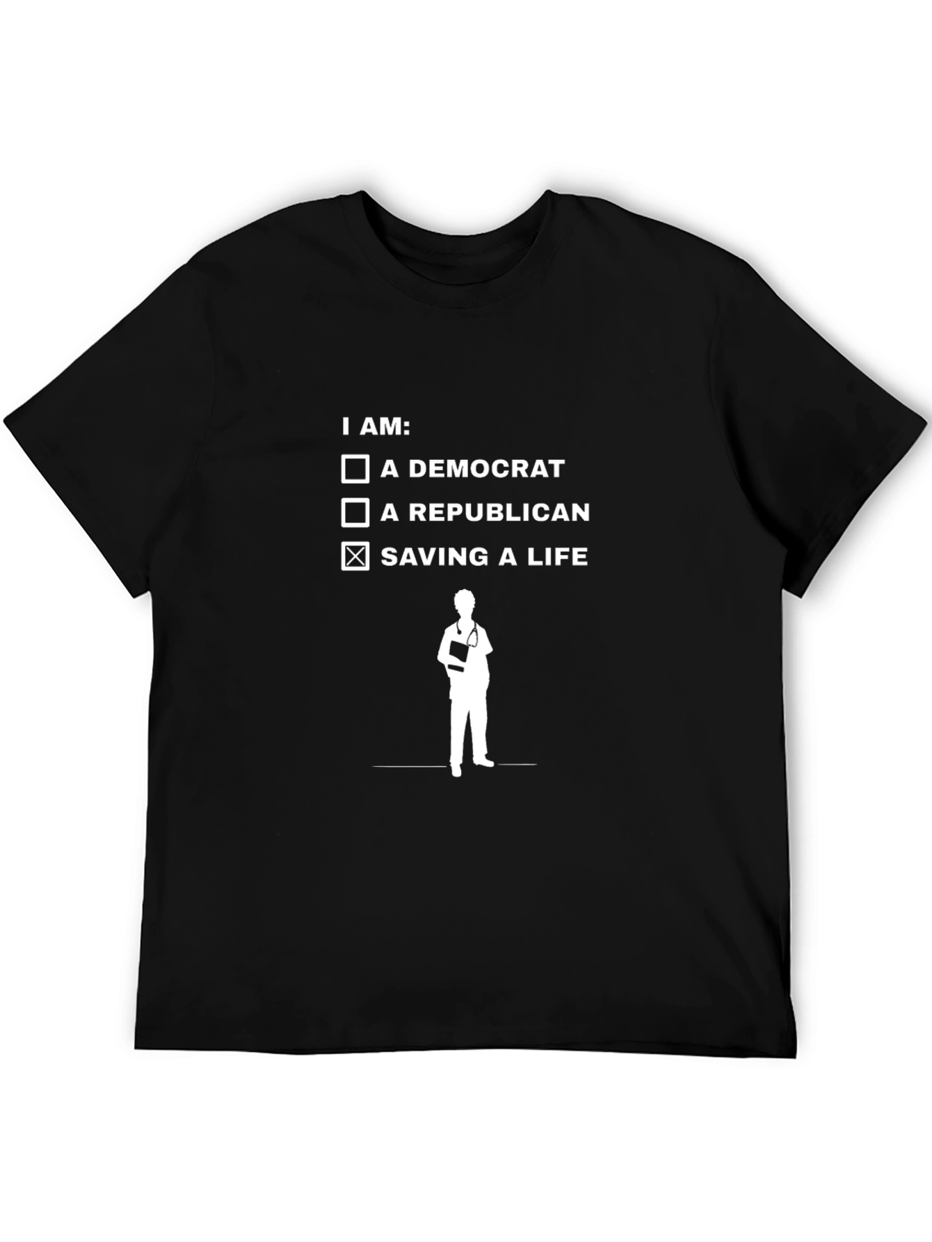 Saving A Life Graphic T-Shirt