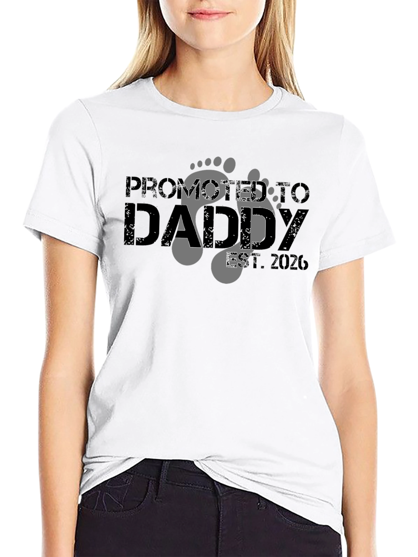 Promoted to Daddy Est. 2026 T-Shirt