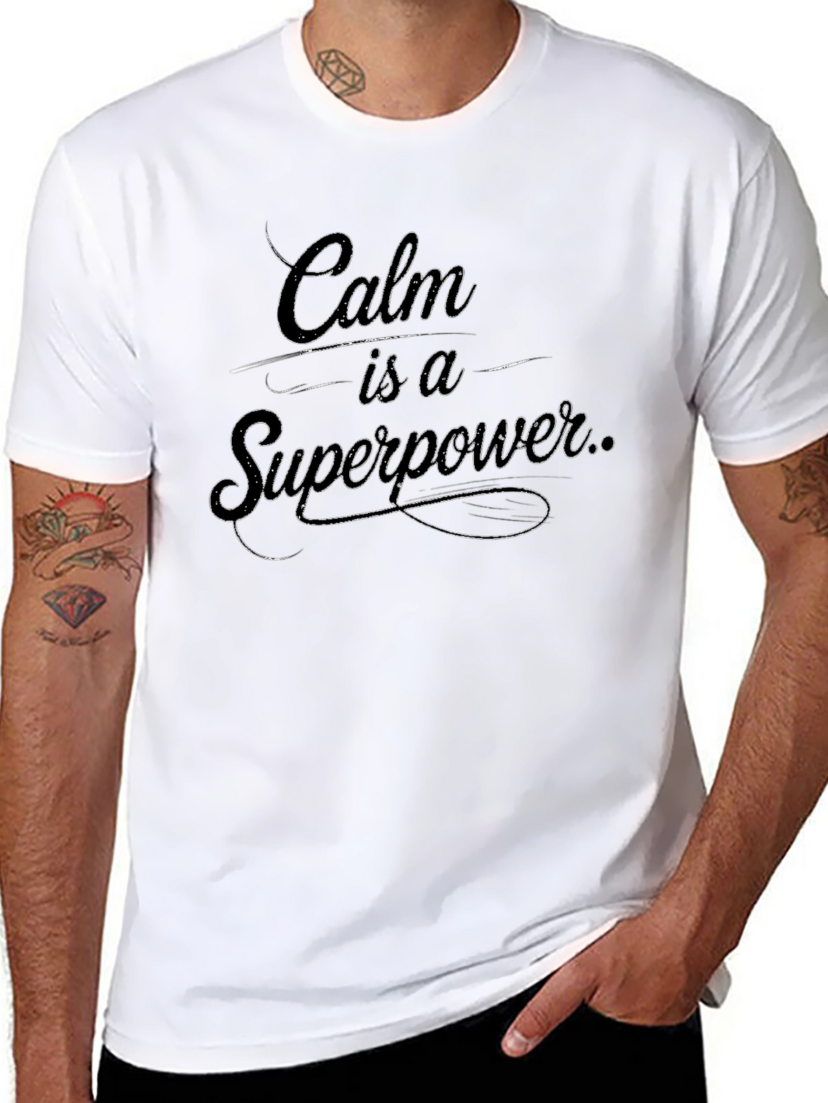 Calm is a Superpower Graphic T-Shirt