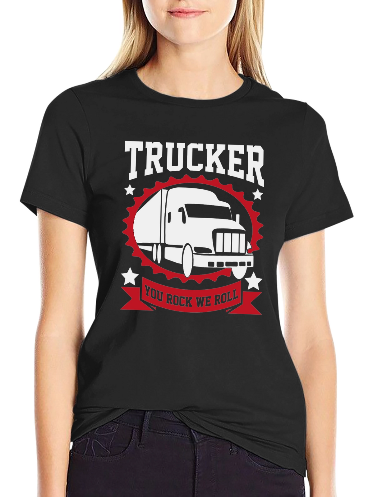 Trucker T-Shirt - You Rock We Roll