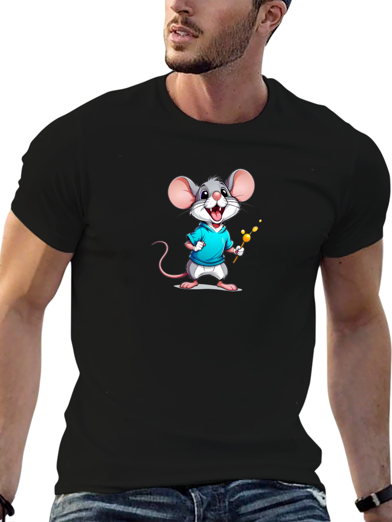 Cartoon Mouse T-Shirt - Whimsical & Fun!