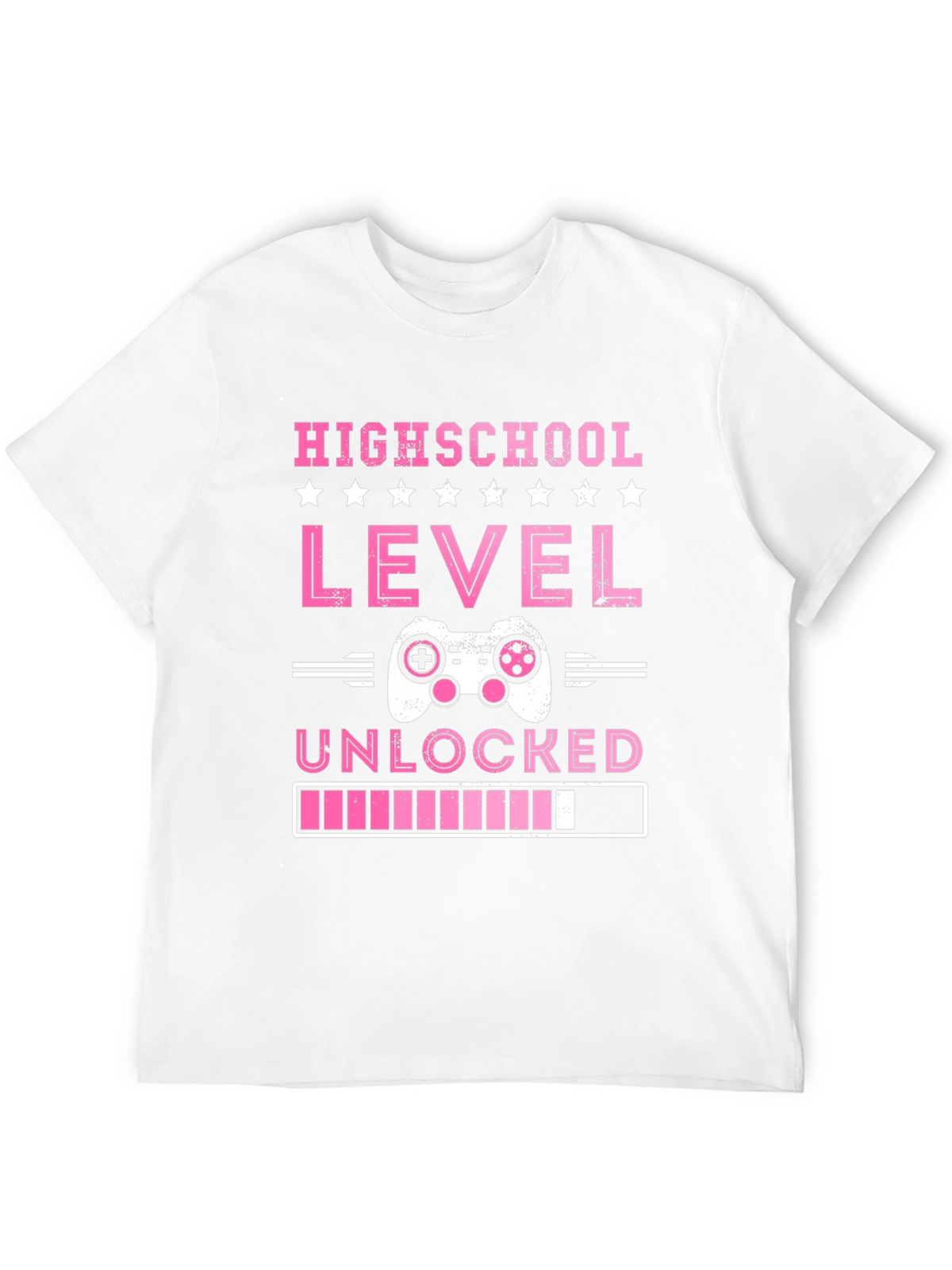 High School Level Unlocked Gamer T-Shirt
