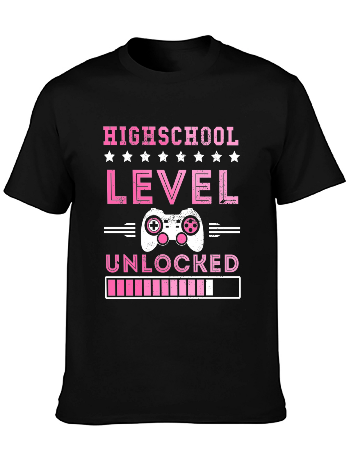 High School Level Unlocked Gamer T-Shirt