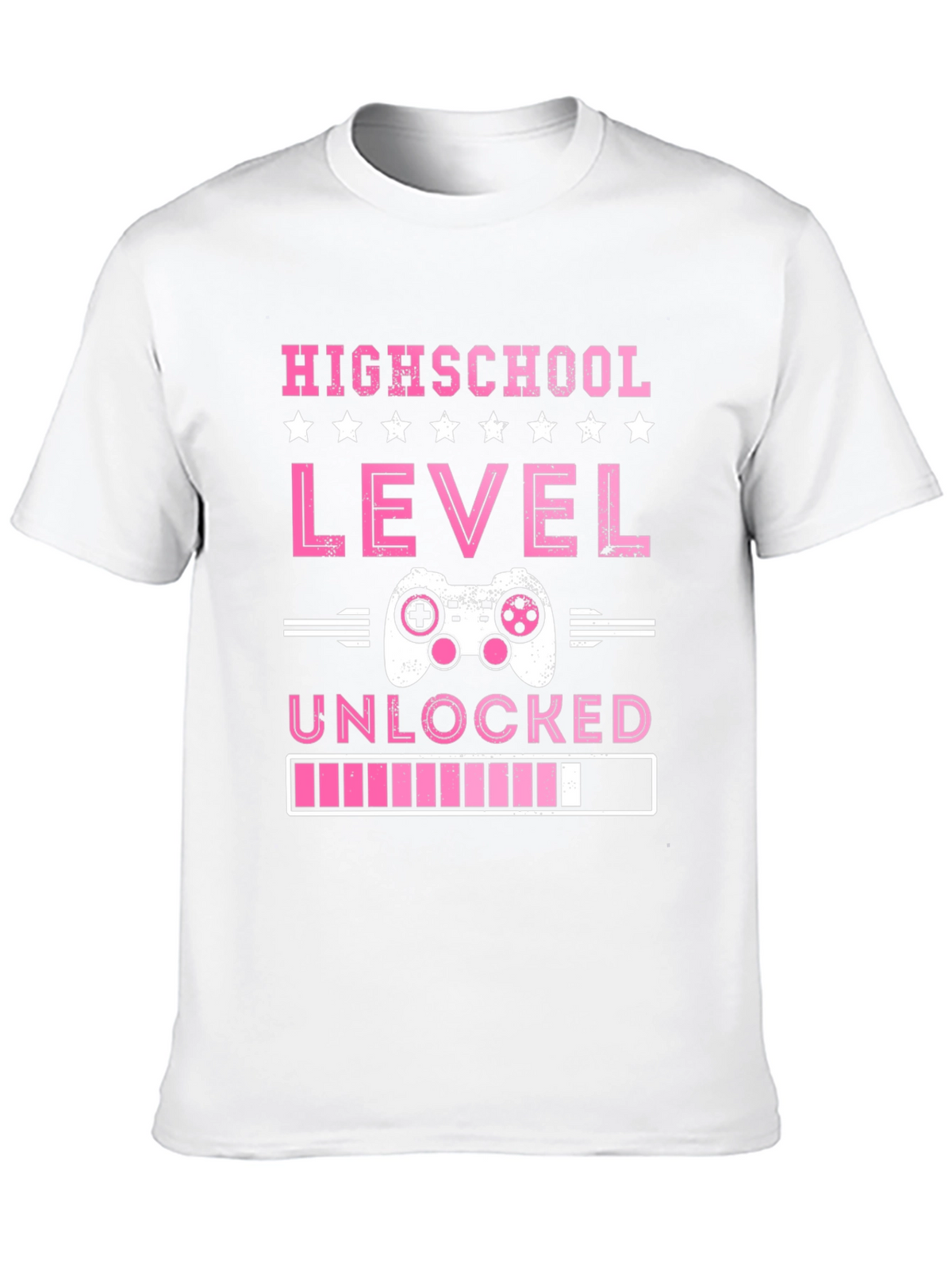 High School Level Unlocked Gamer T-Shirt