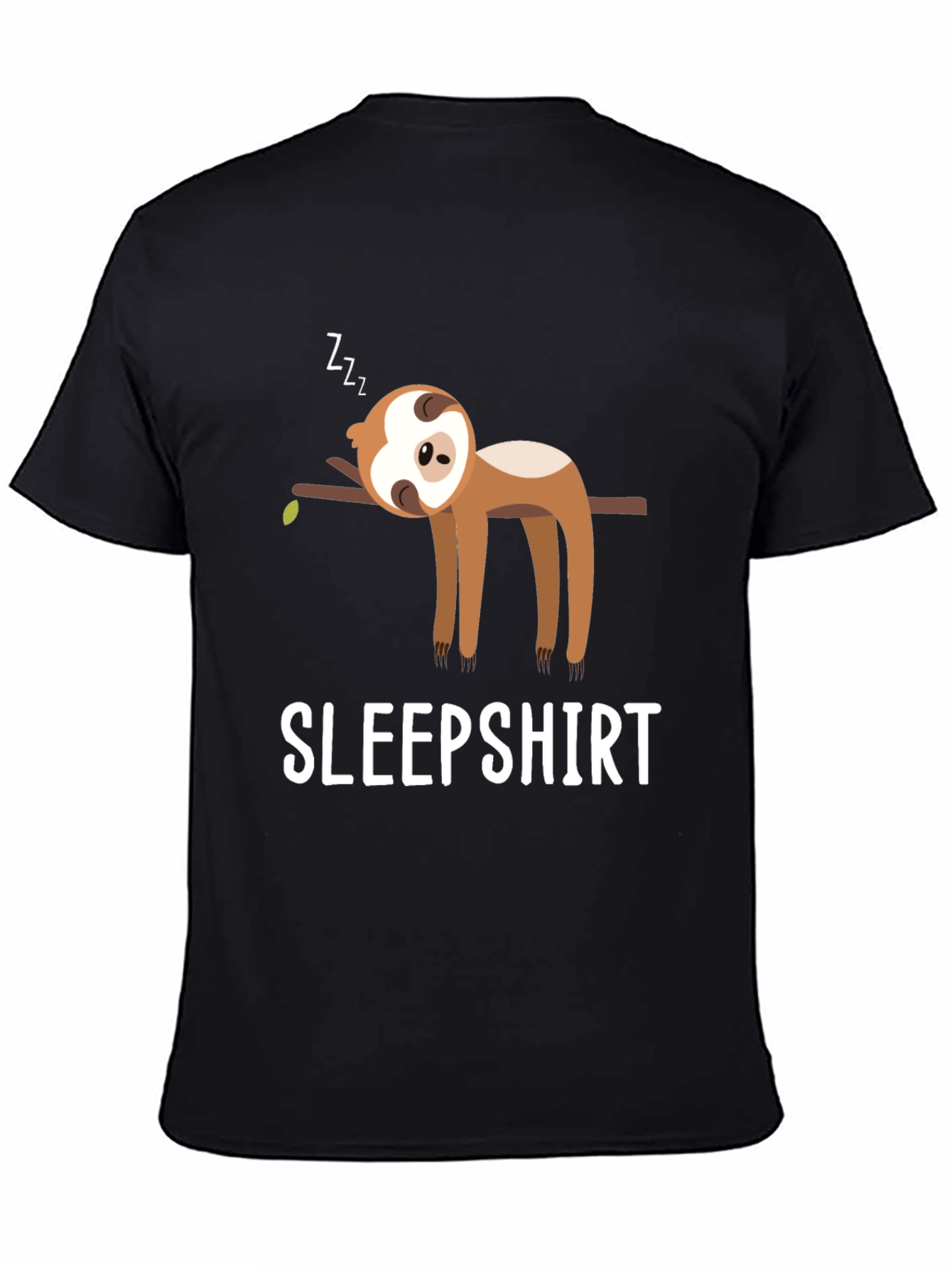 Sleepshirt Sloth Graphic Tee - Soft & Comfy